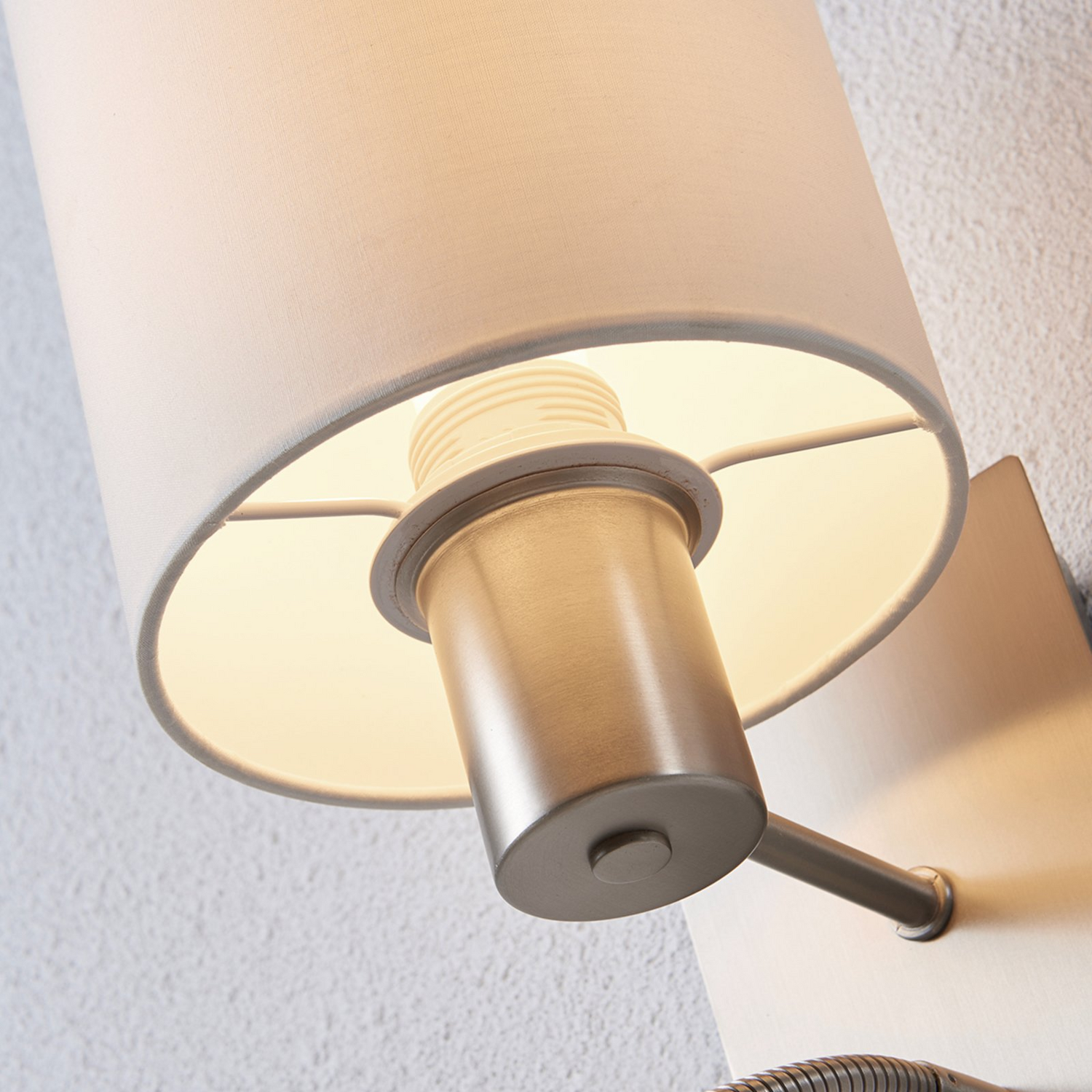 B-Ware Lindby Stoff Wandleuchte Shajan Led Leselicht Wandleuchte Bilderleuchte Leselampe - 4251096521290