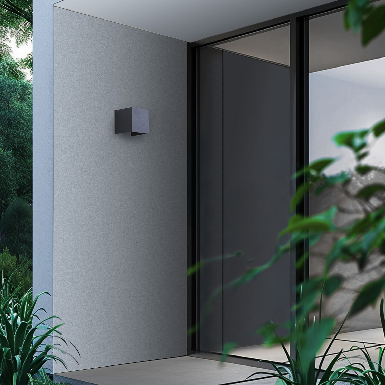 B-Ware Lindby Dara Smart Led Außenwandlampe Wandleuchte Lampe Leuchte Licht - 4251911776416