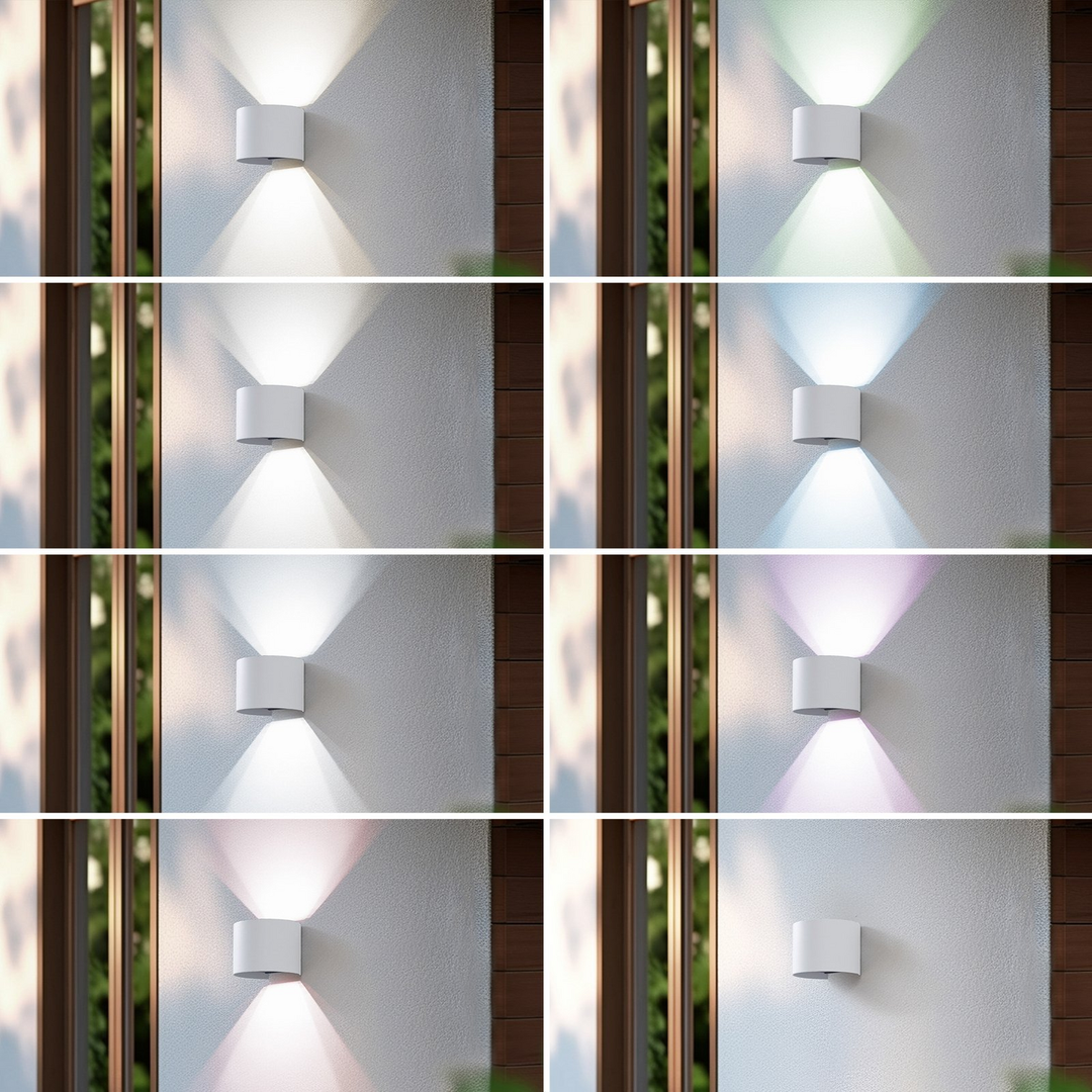Lindby Smart Led Wandleuchte Wandlampe Leuchte Lampe Weiß Wlan Bluetooth 4 Stück B-Ware - 4251911776553