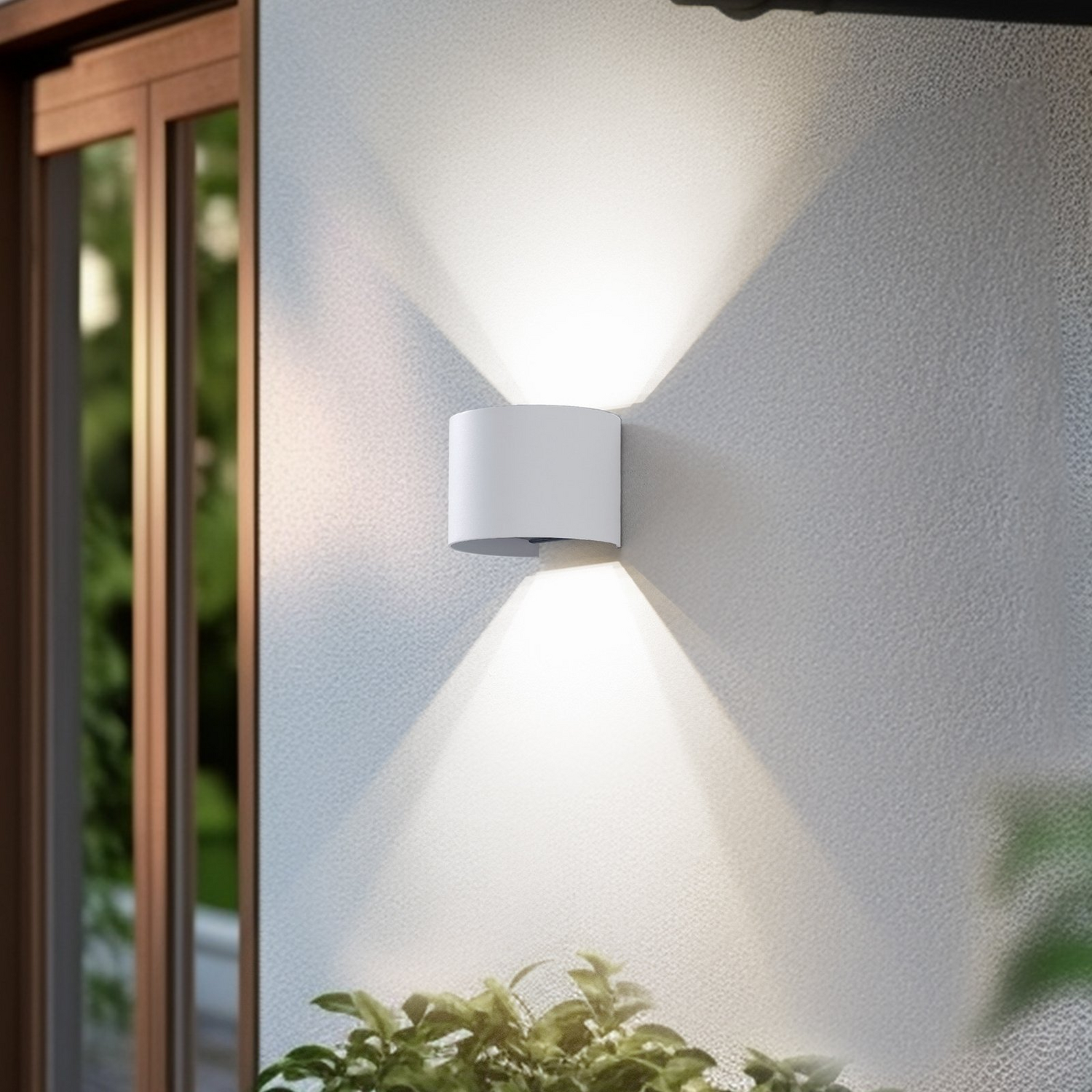 Lindby Smart Led Wandleuchte Wandlampe Leuchte Lampe Weiß Wlan Bluetooth 4 Stück B-Ware - 4251911776553