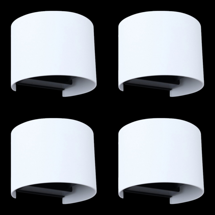 Lindby Smart Led Wandleuchte Wandlampe Leuchte Lampe Weiß Wlan Bluetooth 4 Stück B-Ware - 4251911776553