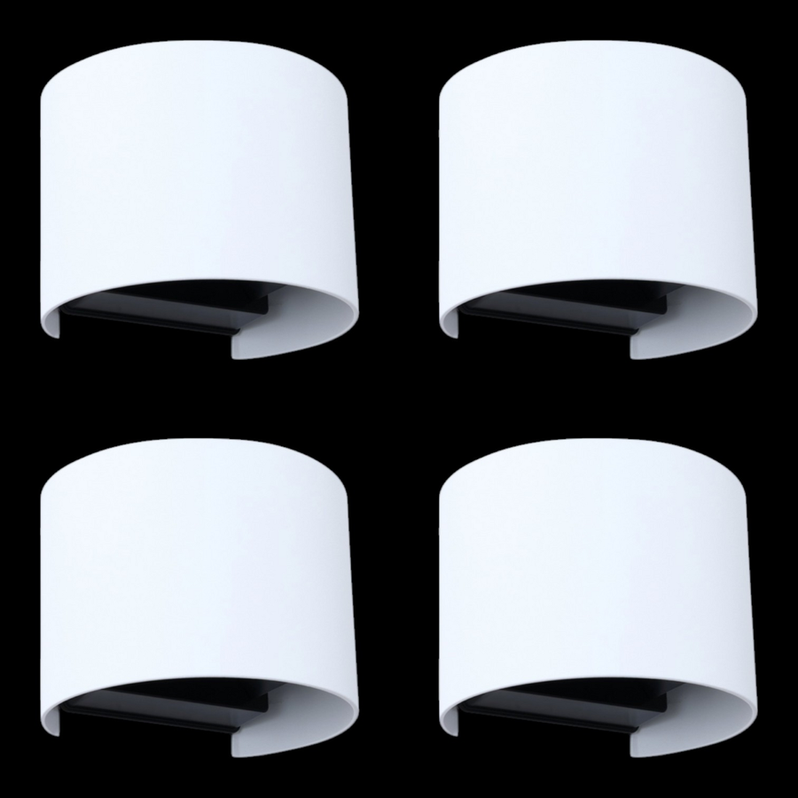 Lindby Smart Led Wandleuchte Wandlampe Leuchte Lampe Weiß Wlan Bluetooth 4 Stück B-Ware - 4251911776553