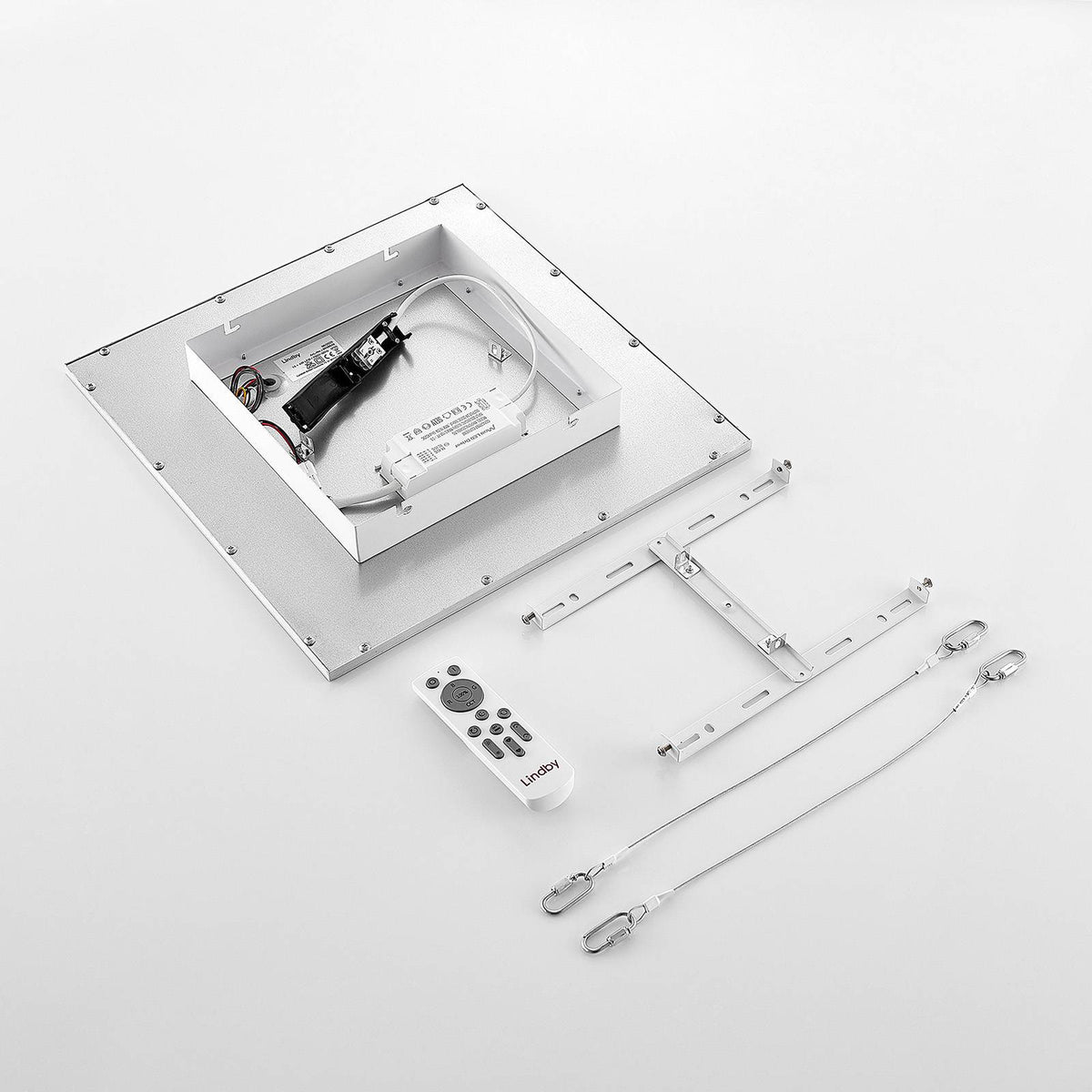 Lindby Kjetil LED-Deckenpanel Deckenlampe Deckenlampe Lampe RGB 40 x 40 cm472 - 4251096571998
