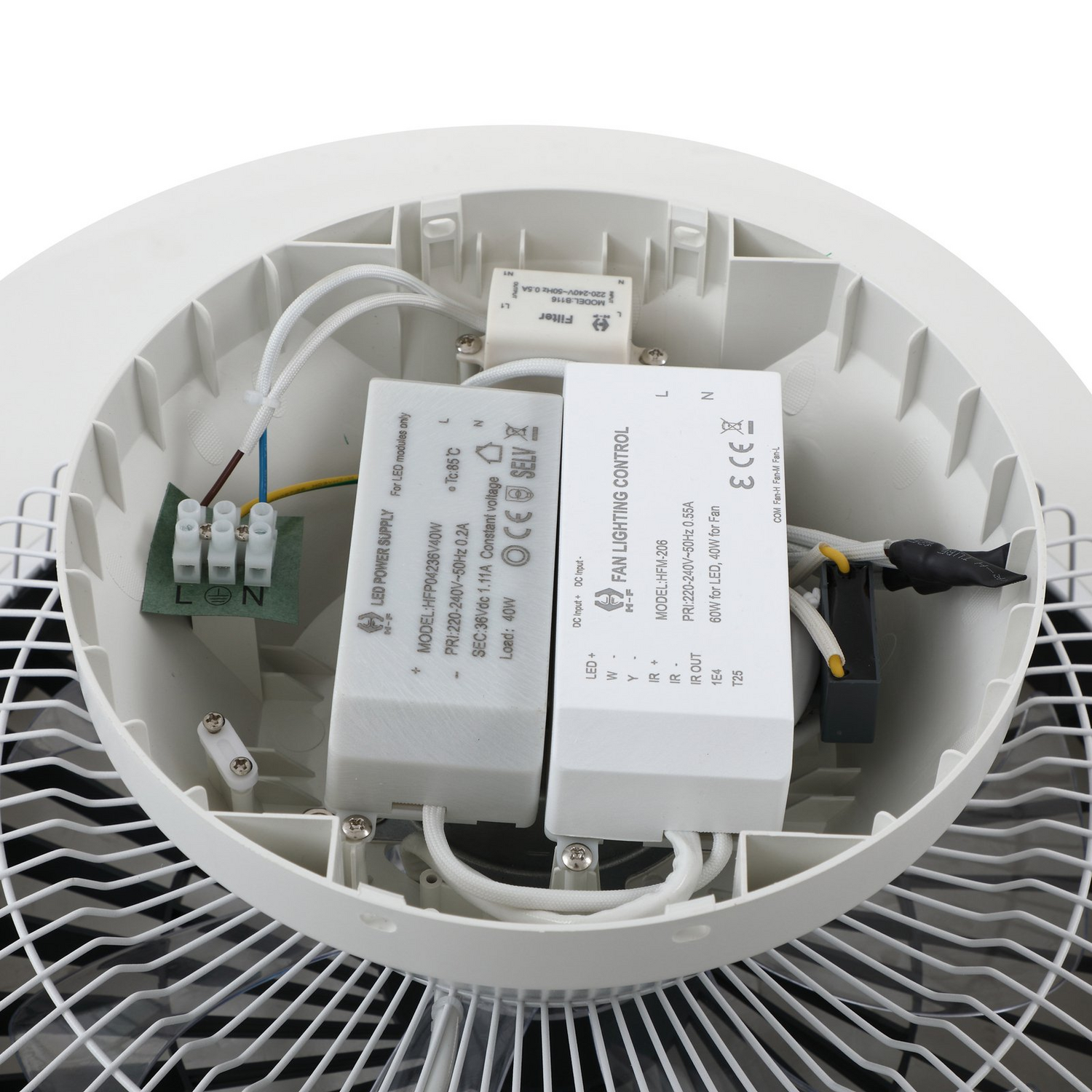 B-Ware Lindby Smart Led Deckenventilator Ventilator Paavo Schwarz Tuya Siehe Text/Foto - 4251911780239