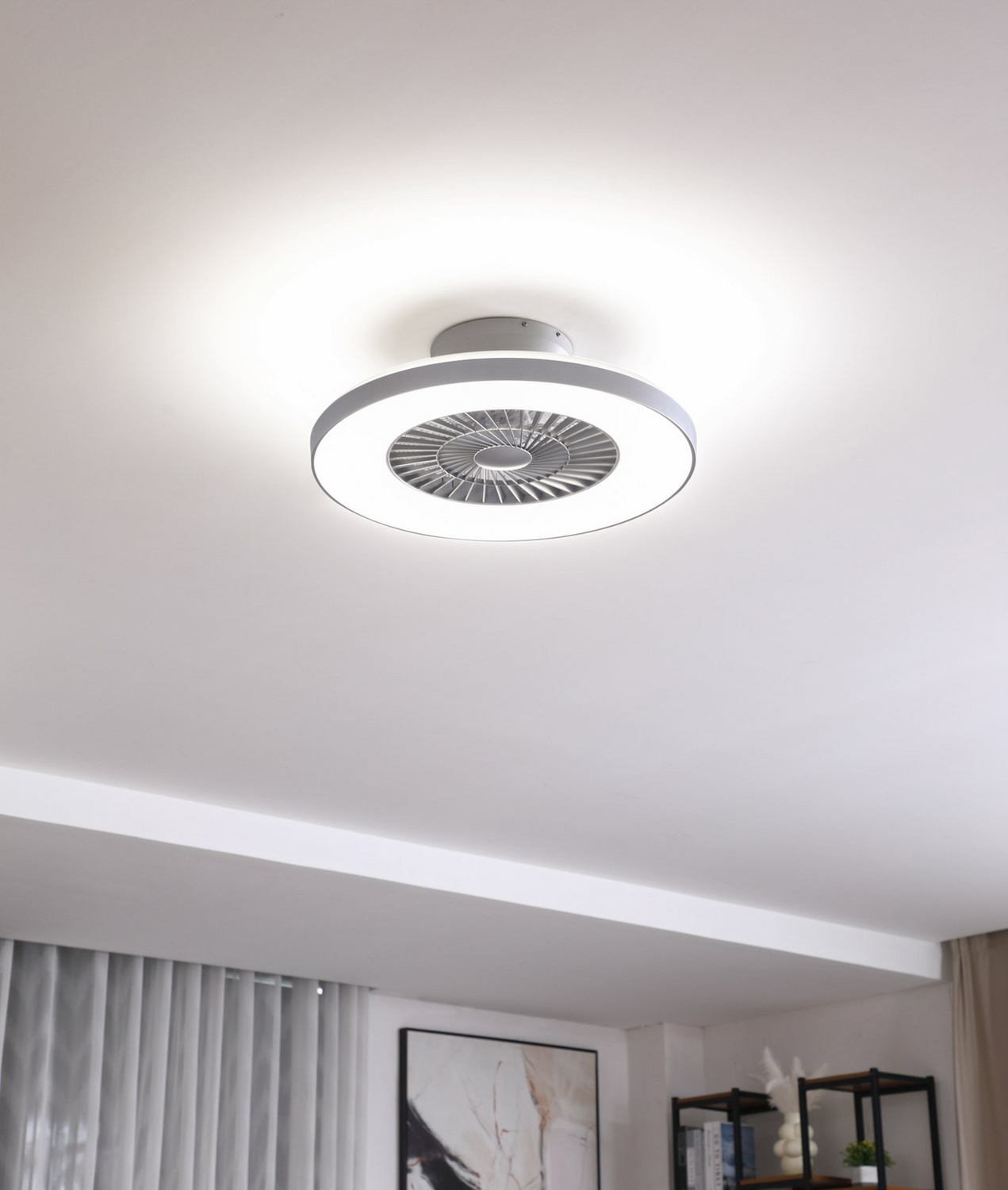 B-Ware Lindby Smart Paavo Led Deckenventilator Ventilator Lüfter Deckenlampe Siehe Text - 4251911780246