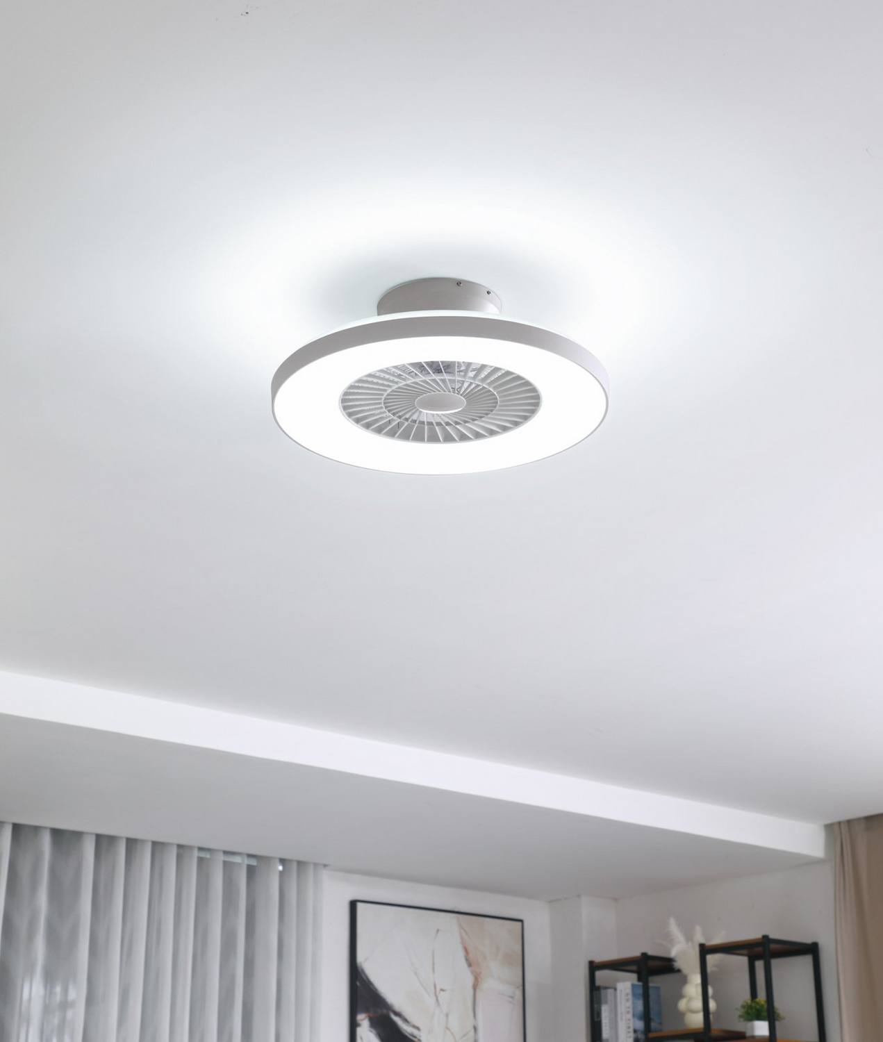 B-Ware Lindby Smart Paavo Led Deckenventilator Ventilator Lüfter Deckenlampe Siehe Text - 4251911780246