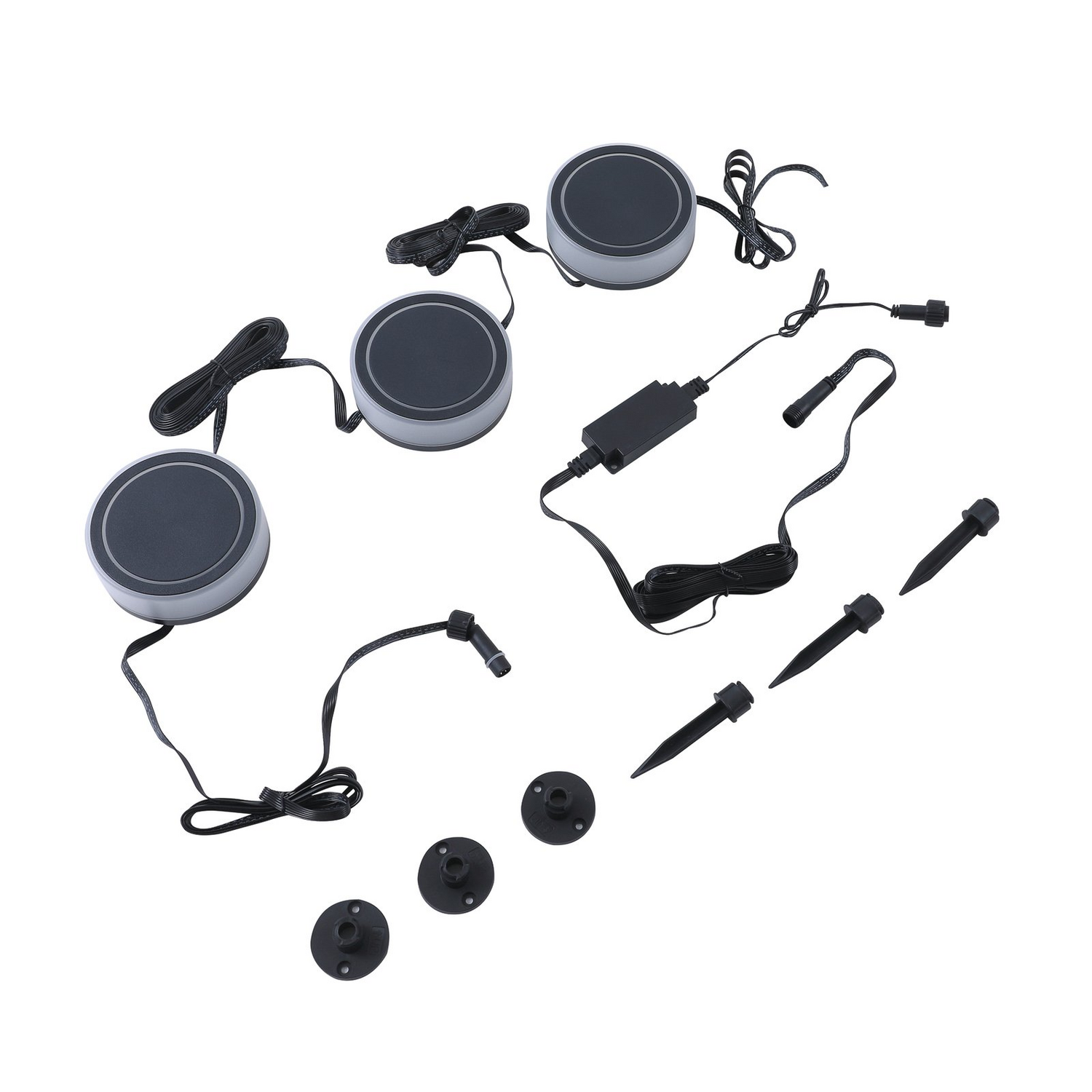 Lindby Smart Led Erdspießleuchte Lampe Außenbeleuchtung Kyren Cct Rgb Tuya 3er B-Ware - 4251911776584