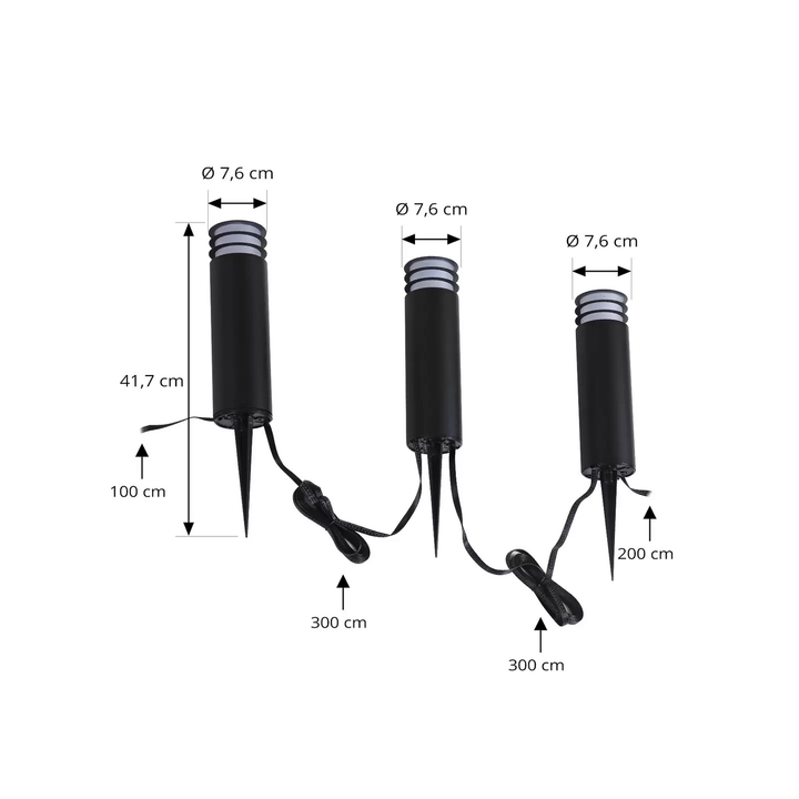 Lindby Smart Led Sockelleuchte Kaelo Cct Rgb Tuya Sockelleuchte Leuchte Lampe B-Ware - 10020190