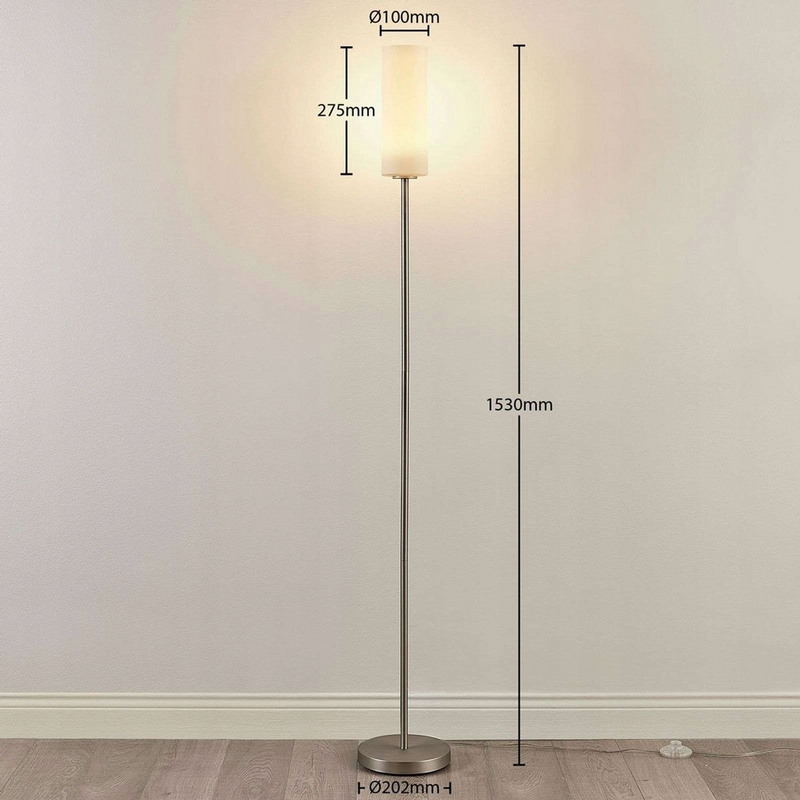 B-Ware Lindby Smart Rgb Led Stehlampe Felice Via App Lampe Leuchte Stehleuchte E27 Glas - 4251096545289