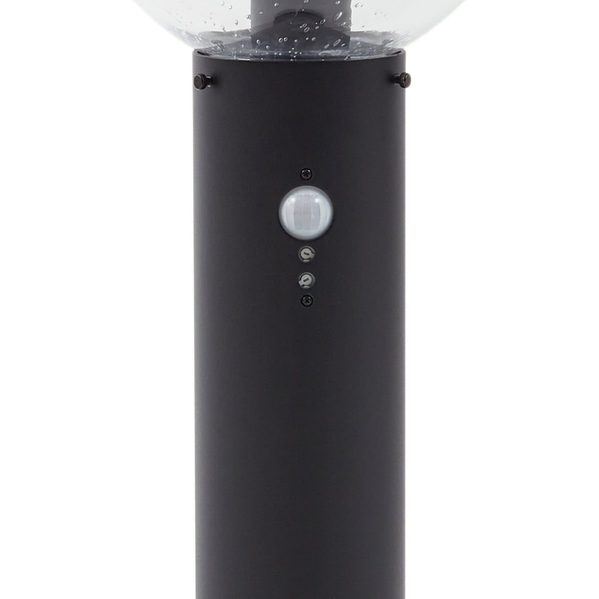 Sockelleuchte Außenleuchte Lindby Lampe Dangan Glas Aluminium schwarz Sensor - 4251911798906