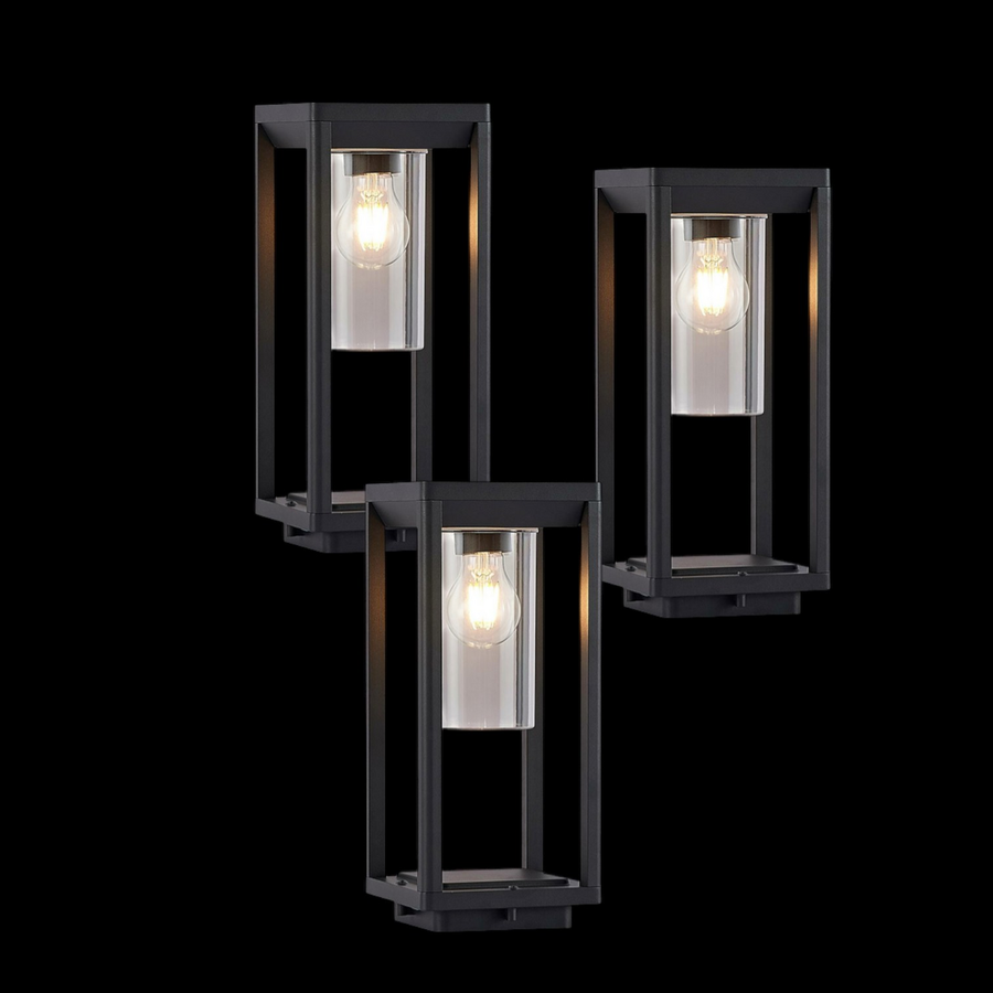 Lindby Estami Sockelleuchte Wegeleuchte Leuchte Lampe Außenlampe 35cm 3 Stück B-Ware - 4251096596403
