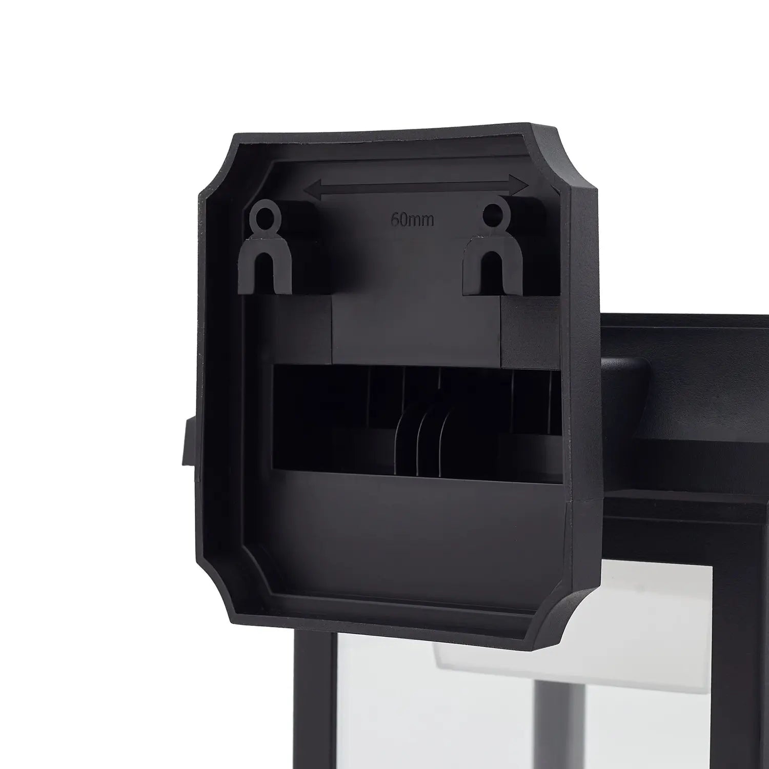 B-Ware Lindby Solar Wandleuchte Latarka Led Sensor Schwarz Kunststoff 27,5cm Außenlampe - 4251911785562