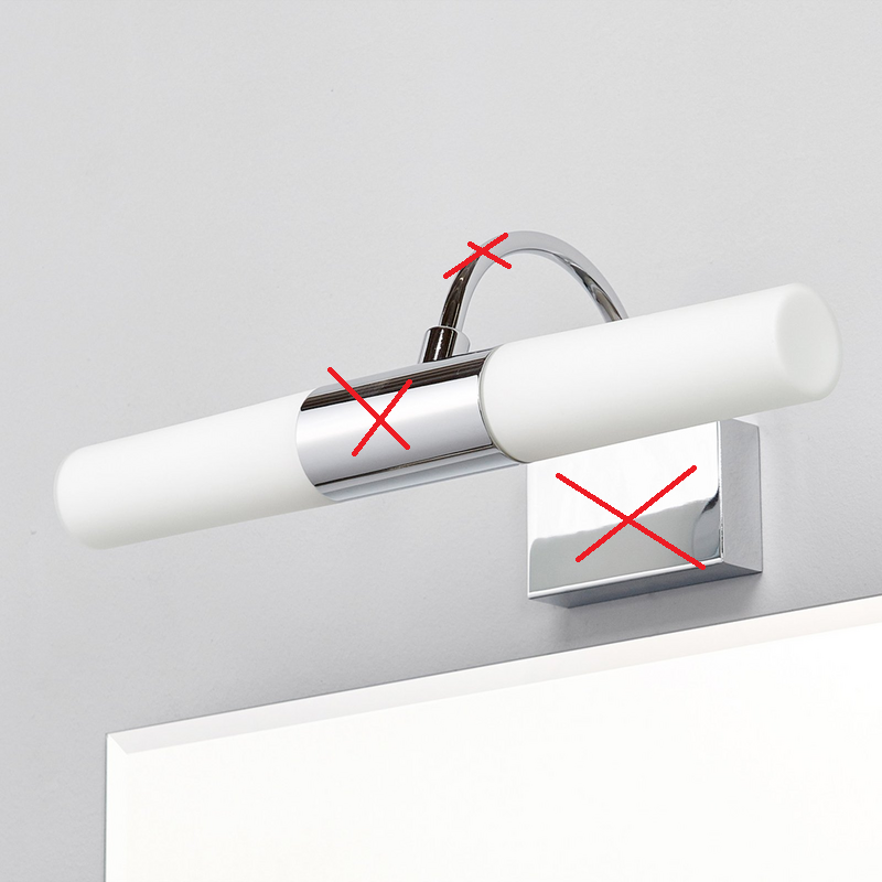 Lindby Badezimmer Spiegelleuchte Devran Wandleuchte Siehe Text/Foto B-Ware - 6291106550450