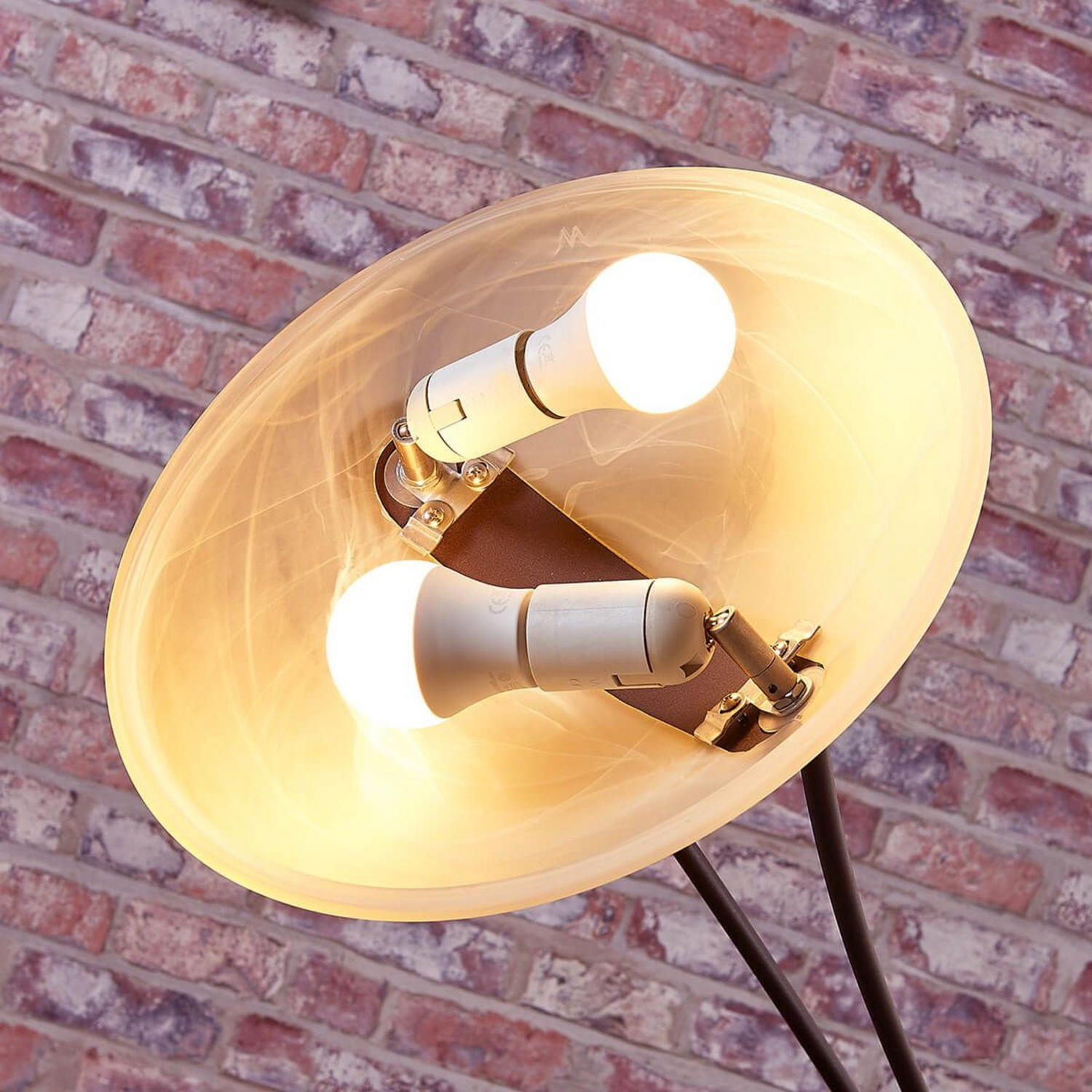 B-Ware Lindby Felicia Deckenfluter Wohnzimmerleuchte Standleuchte Stehlampe Leselampe