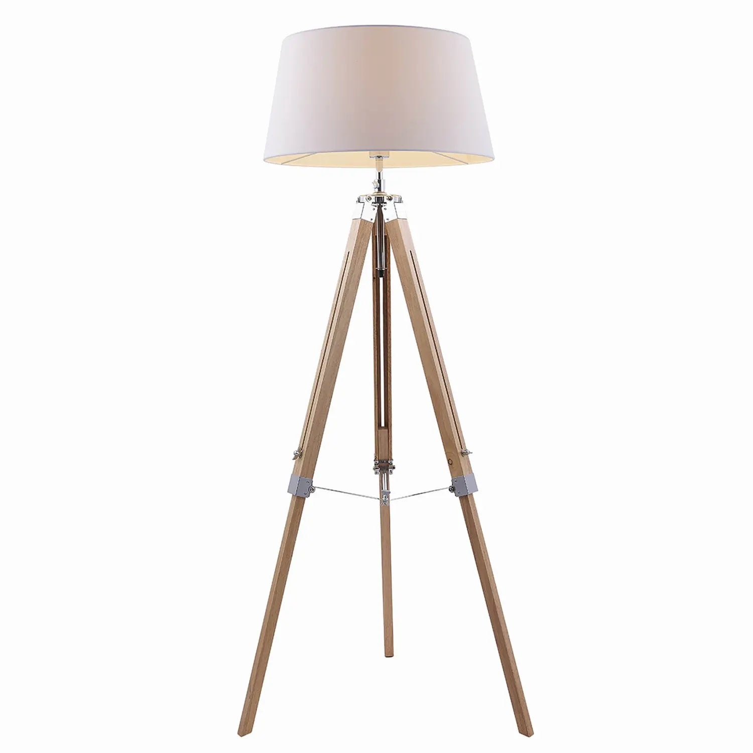 B-Ware Lindby Stehlampe Katie Mit Dreibeinigem Holzgestell Stehleuchte Lampe Leuchte - 4251096525014