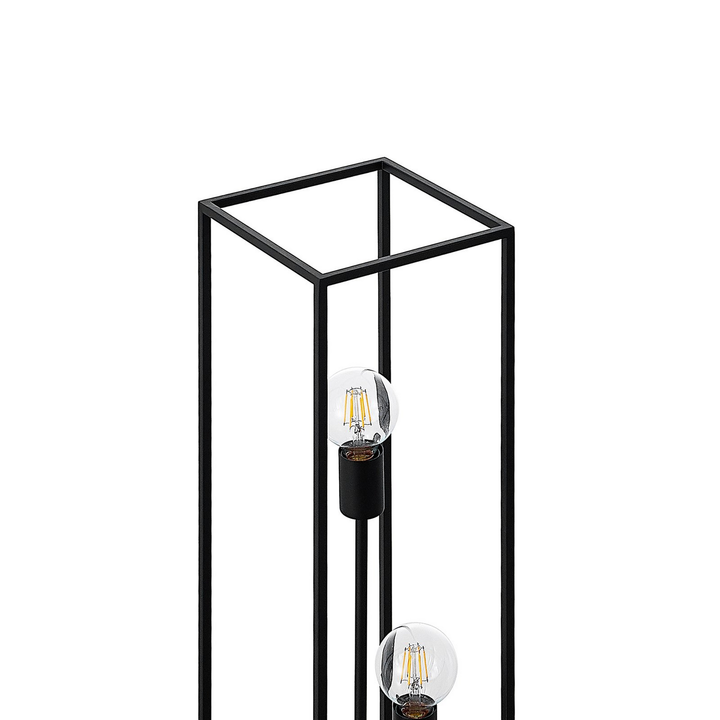 Lindby Krisha Stehlampe Stehleuchte Standlampe Leuchte Schwarz Siehe Text/Foto B-Ware - 4251096598414