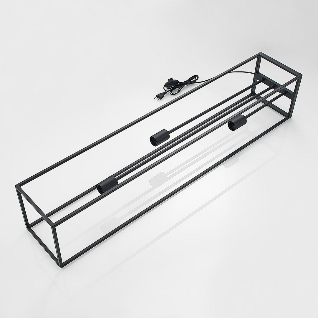 Lindby Krisha Stehlampe Stehleuchte Standlampe Leuchte Schwarz Siehe Text/Foto B-Ware - 4251096598414