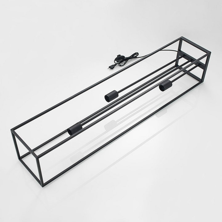 Lindby Krisha Stehlampe Stehleuchte Standlampe Leuchte Schwarz Siehe Text/Foto B-Ware - 4251096598414