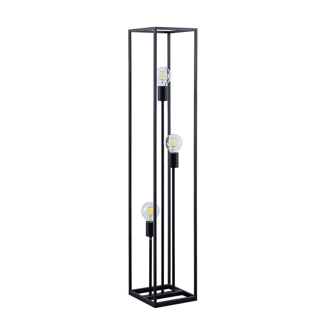 Lindby Krisha Stehlampe Stehleuchte Standlampe Leuchte Schwarz Siehe Text/Foto B-Ware - 4251096598414