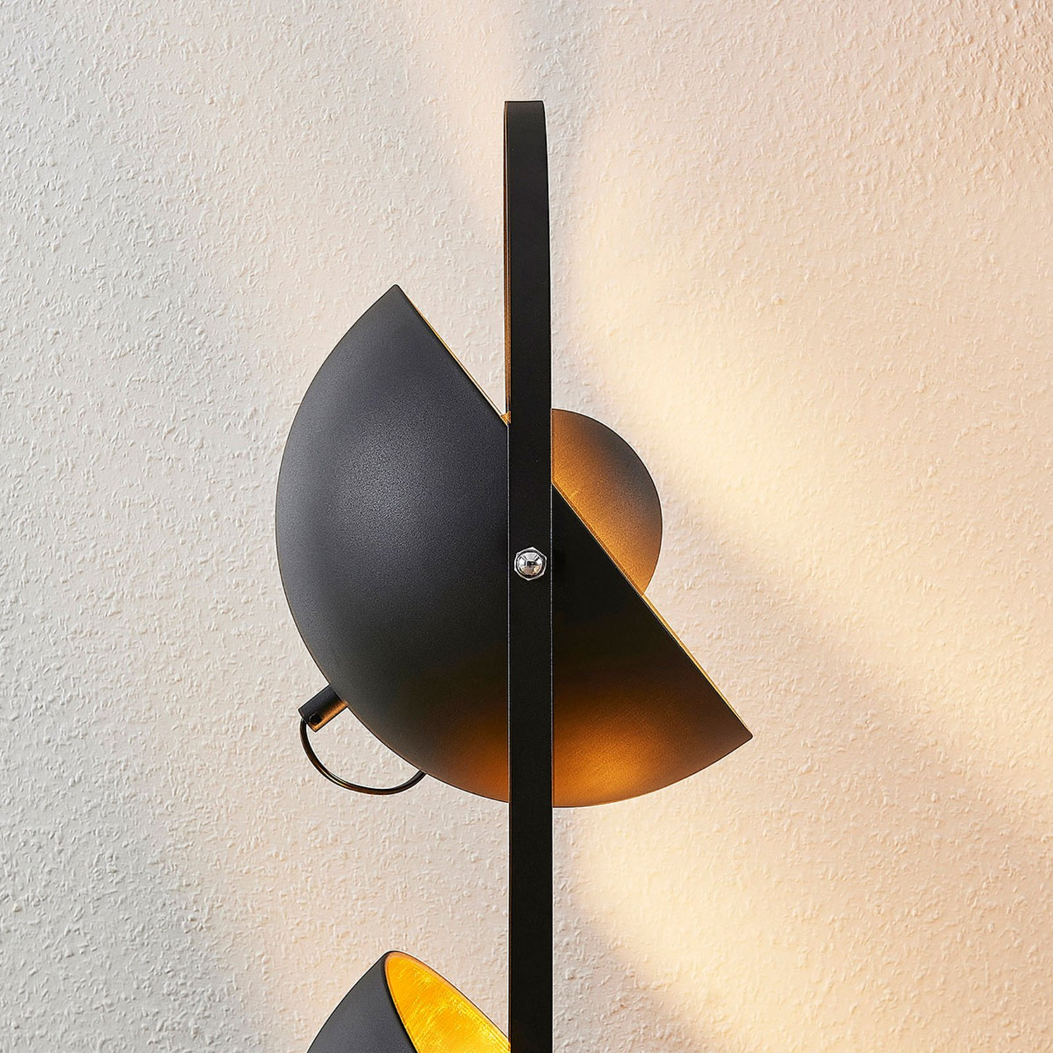B-Ware Lindby Stehlampe Wohnzimmerleuchte Standleuchte Raumleuchte Metallleuchte E27