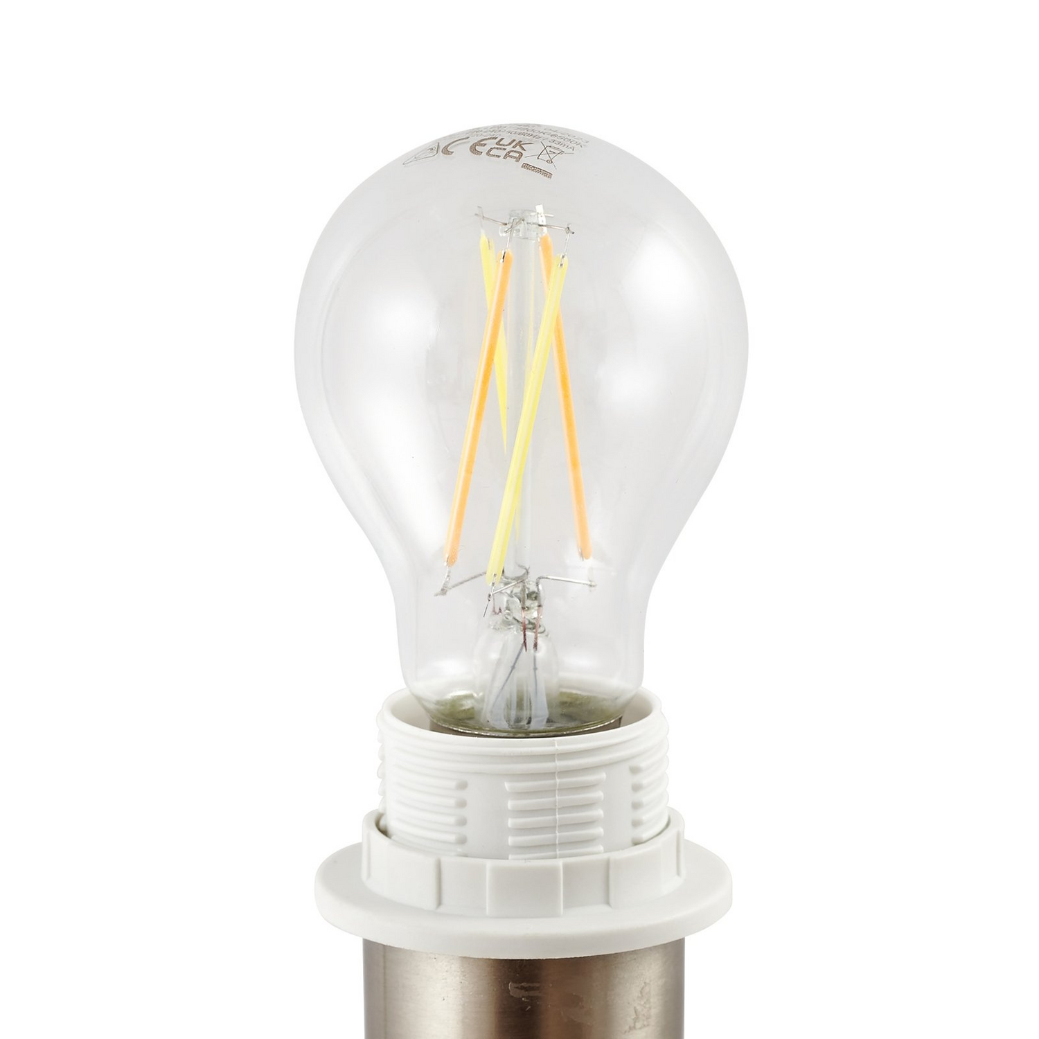 B-Ware Lindby Stehleuchte Adamio Stehlampe Standleuchte Leuchte Weiß Stoff ø 45,5 Cm