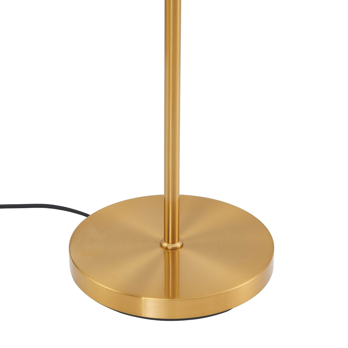Lindby Stehleuchte Aliette Stehlampe Standleuchte E27 gold/amber Glas Leselicht - 4251911793406