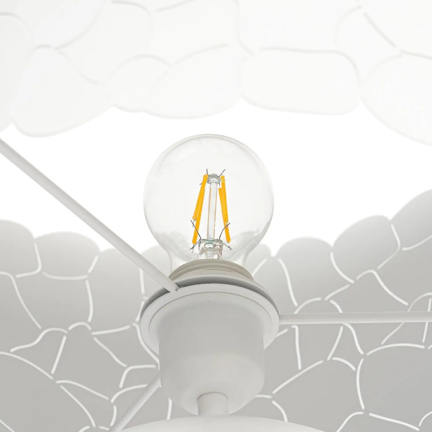 B-Ware Lindby Stehleuchte Standlampe Aralena Weiß Metall Höhe 1435 Cm - 4251911786361