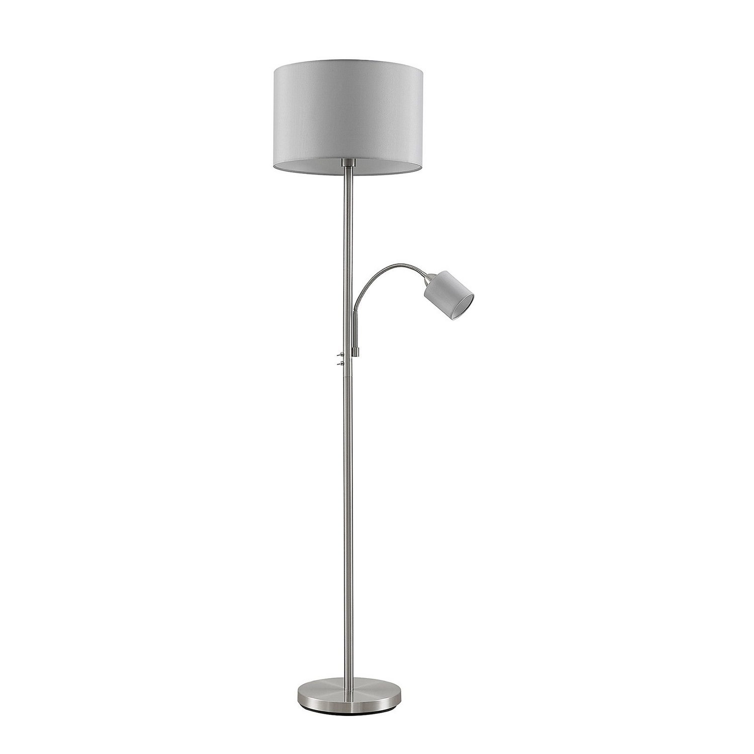 B-Ware Lindby Colima Stehleuchte Stehlampe Standleuchte Stoff Leselampe E27 2 Stück - 4251096589894