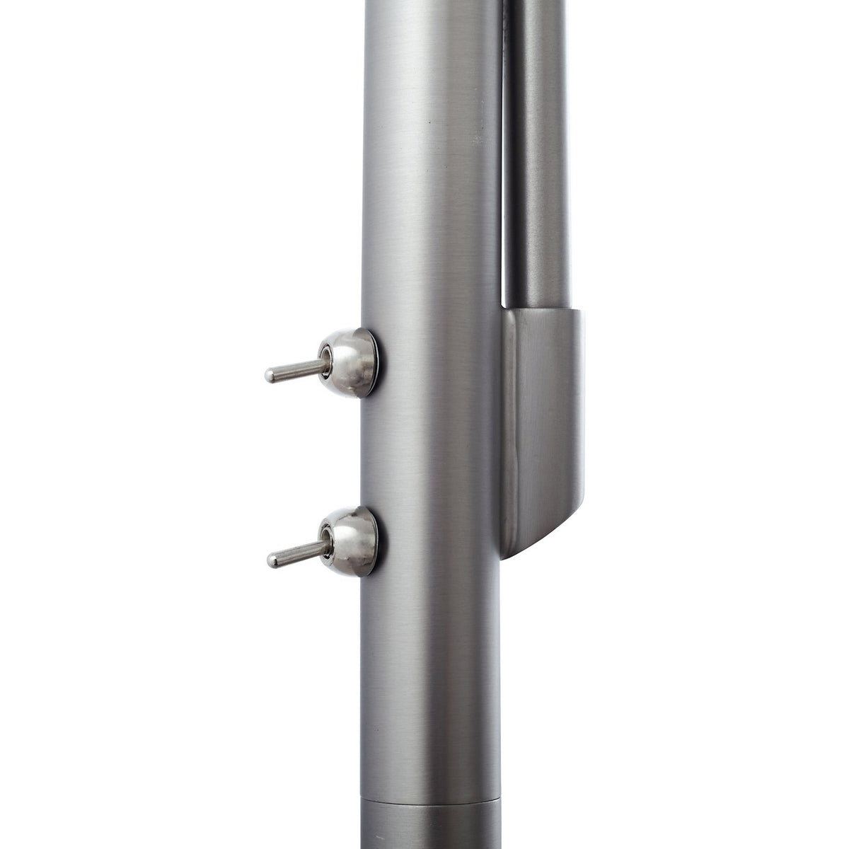 Lindby Stehleuchte Lampe Jaileen grau Textil 170 cm Leselicht - 4251911798487