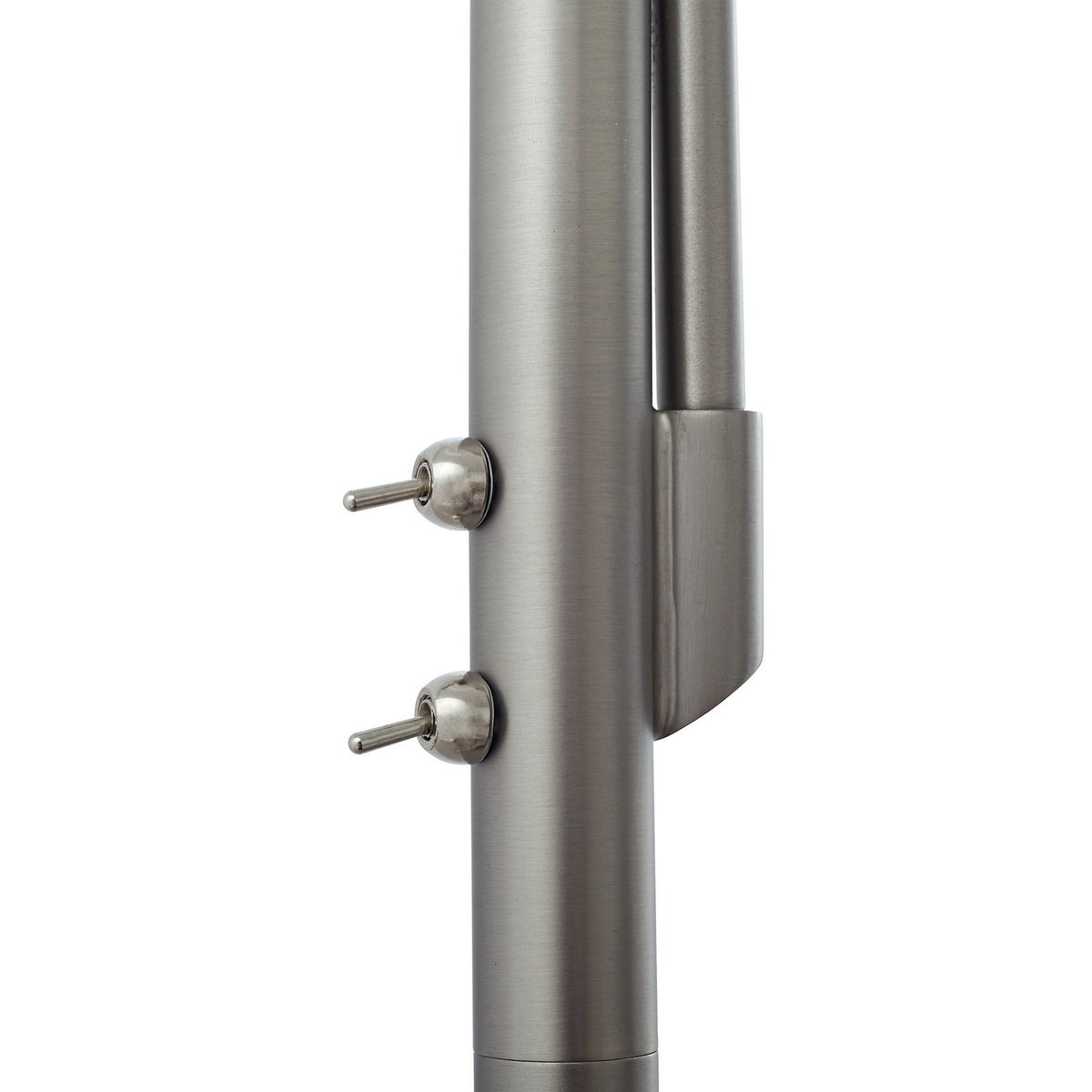 Lindby Stehleuchte Standlampe Leselampe weiß Textil 170cm Leselicht Lampe S764 - 4251911798470