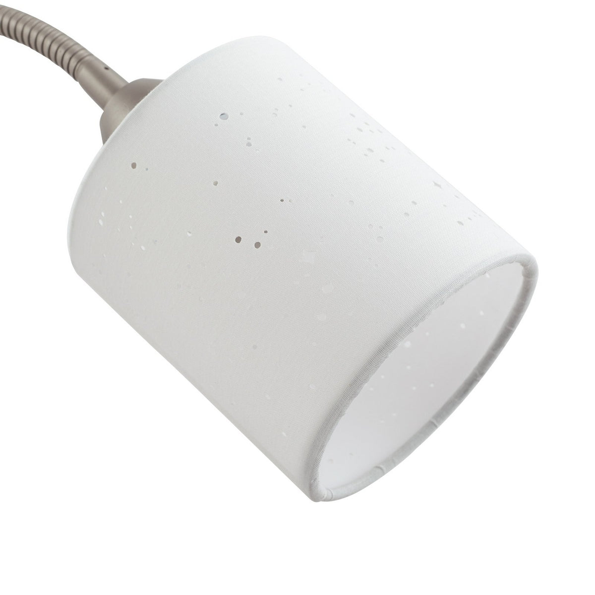 Lindby Stehleuchte Standlampe Leselampe weiß Textil 170cm Leselicht Lampe S764 - 4251911798470