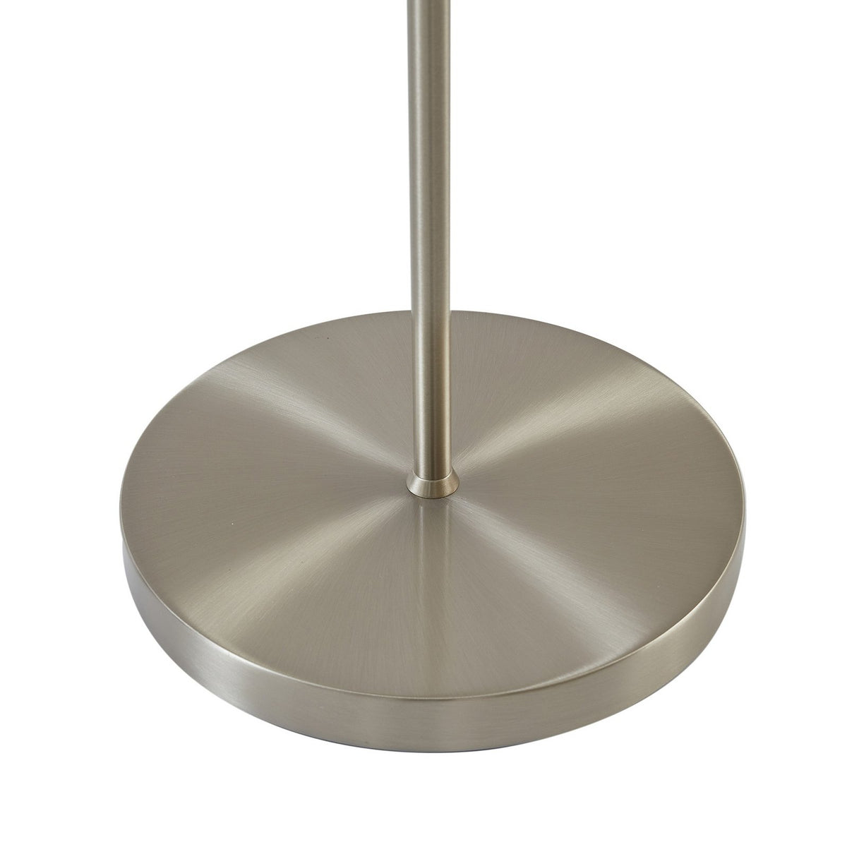 Lindby Stehleuchte Lampe Melanie grau Stoff Ø 36 cm 2 flg Wohnzimmer Beleuchtung - 4251911797848