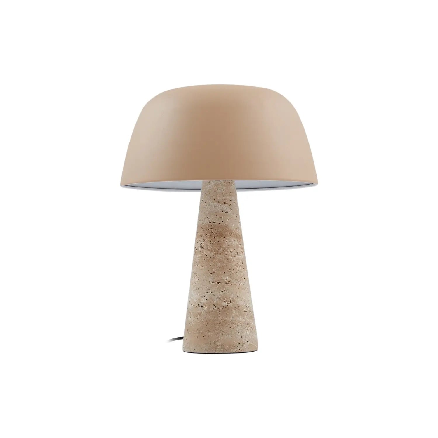 B-Ware Lindby Tischleuchte Lampe Magritt Tischlampe Dekoleuchte Beige Metall Stein 41cm - 4251911793758