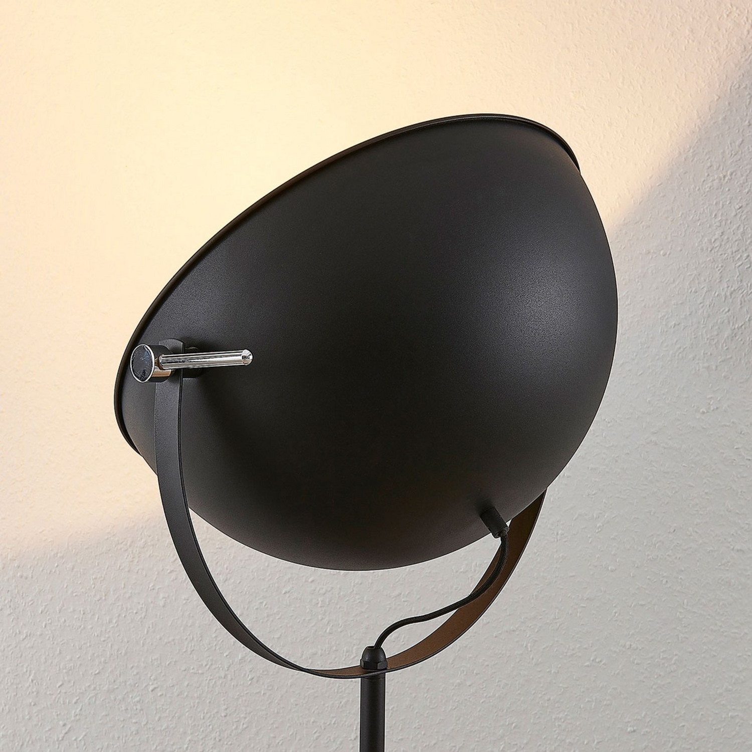 B-Ware Lindby Stehleuchte Muriel Stehlampe Standleuchte Lampe Leuchte E27 Schwarz Gold - 4251096551907