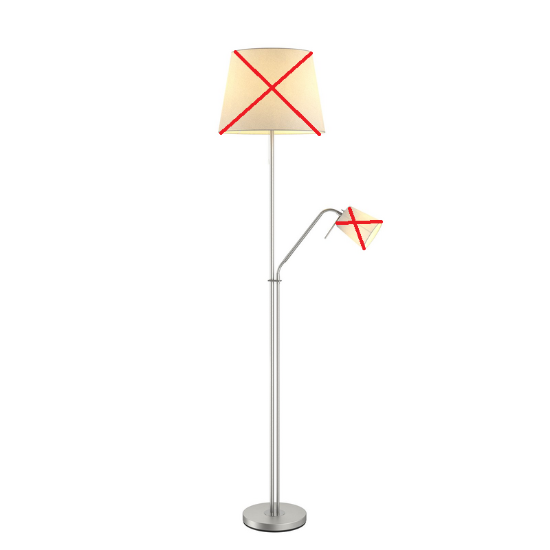 Lindby Nantwin Stehlampe Standleuchte Standlampe Leuchte SIEHE TEXT/FOTO - 4251096573411