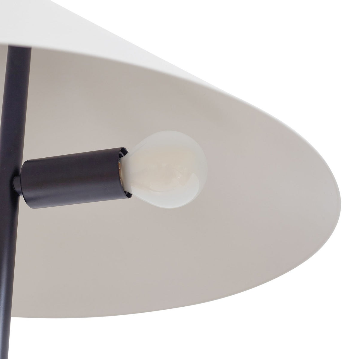 Lindby Stehleuchte Standlampe Leuchte Lampe Norvik H150cm Metall schwarz grau - 4255830903168