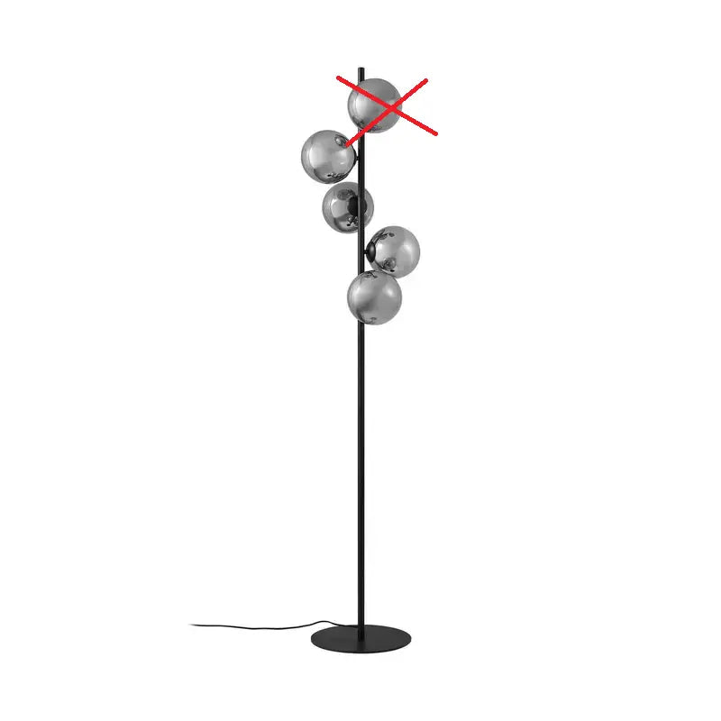 B-Ware Lindby Stehleuchte Lampe Orbelia Standleuchte Glas 5 Flg Led Siehe Text/Foto - 4255830902888
