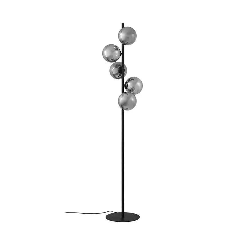 B-Ware Lindby Stehleuchte Lampe Orbelia Standleuchte Glas Schwarz 5 Flammig Led - 4255830902888