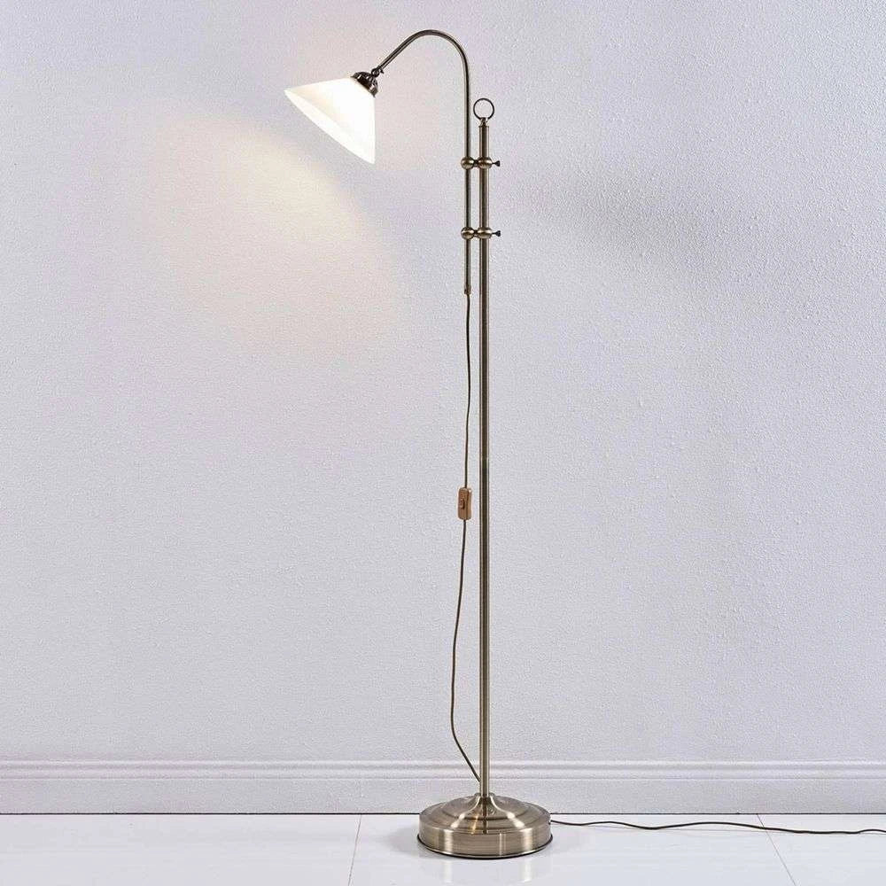 Lindby Stehlampe Otis Standleuchte Stehleuchte Leseleuchte LED Leuchte Lampe E27 - 4251096525106