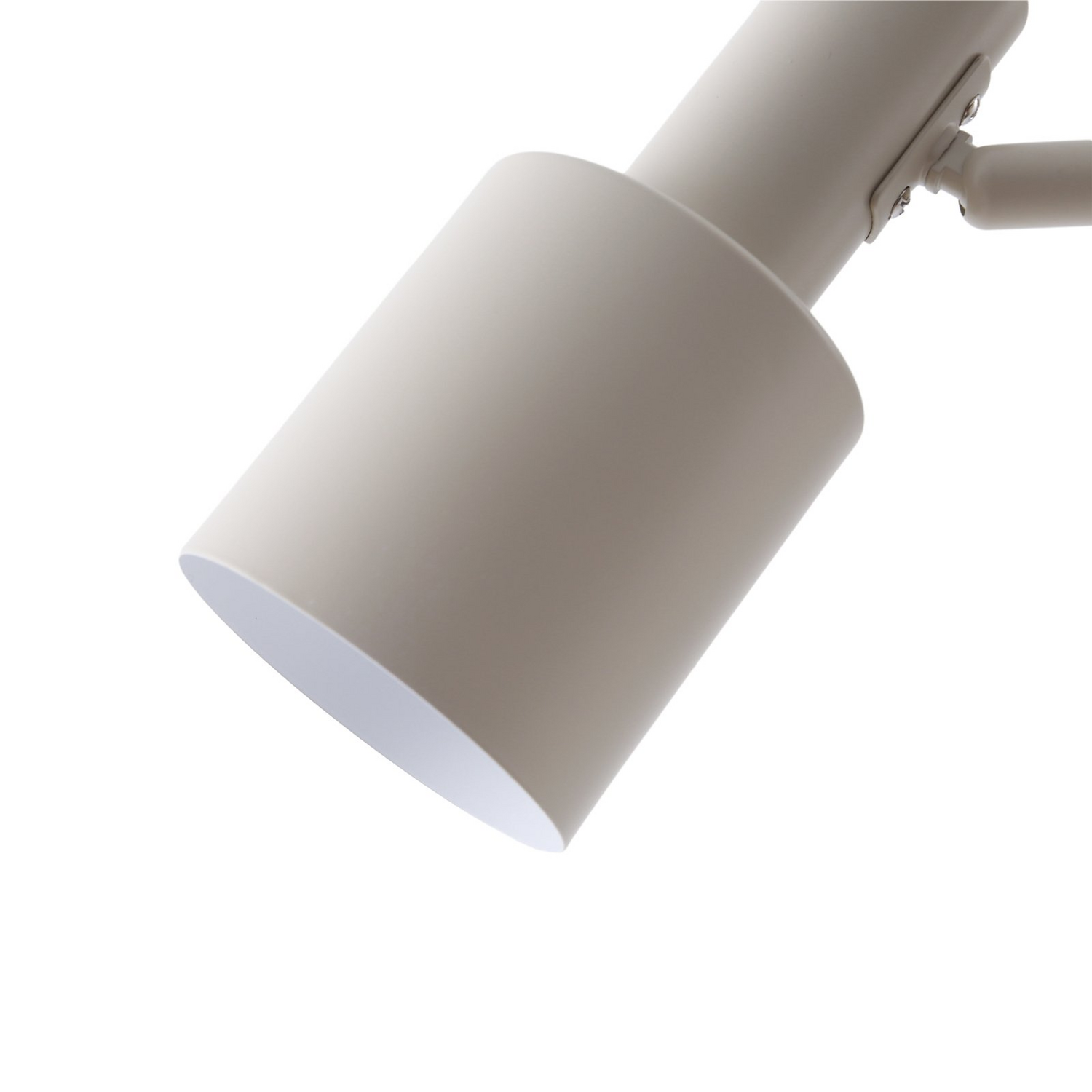 B-Ware Lindby Stehleuchte Ovelia Beige Eisen Stehlampe Lampe Leuchte Spot Leselampe E27
