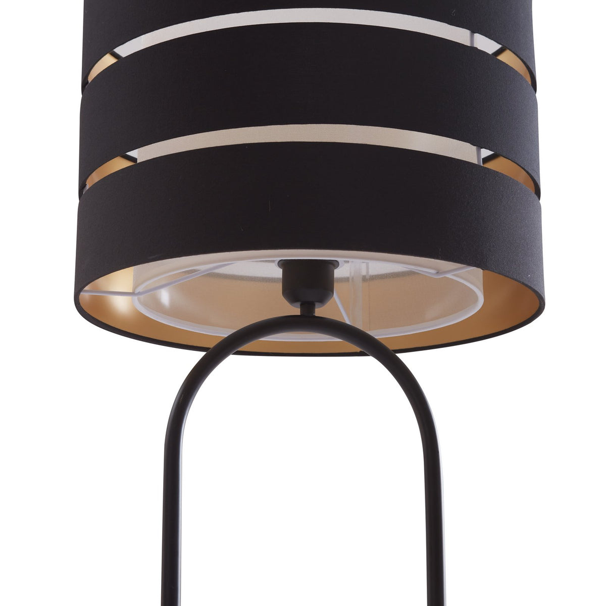 Lindby Tsomo Stehleuchte Stehlampe Standleuchte Leuchte Lampe Licht Stoff Ø40 cm - 4251911765472