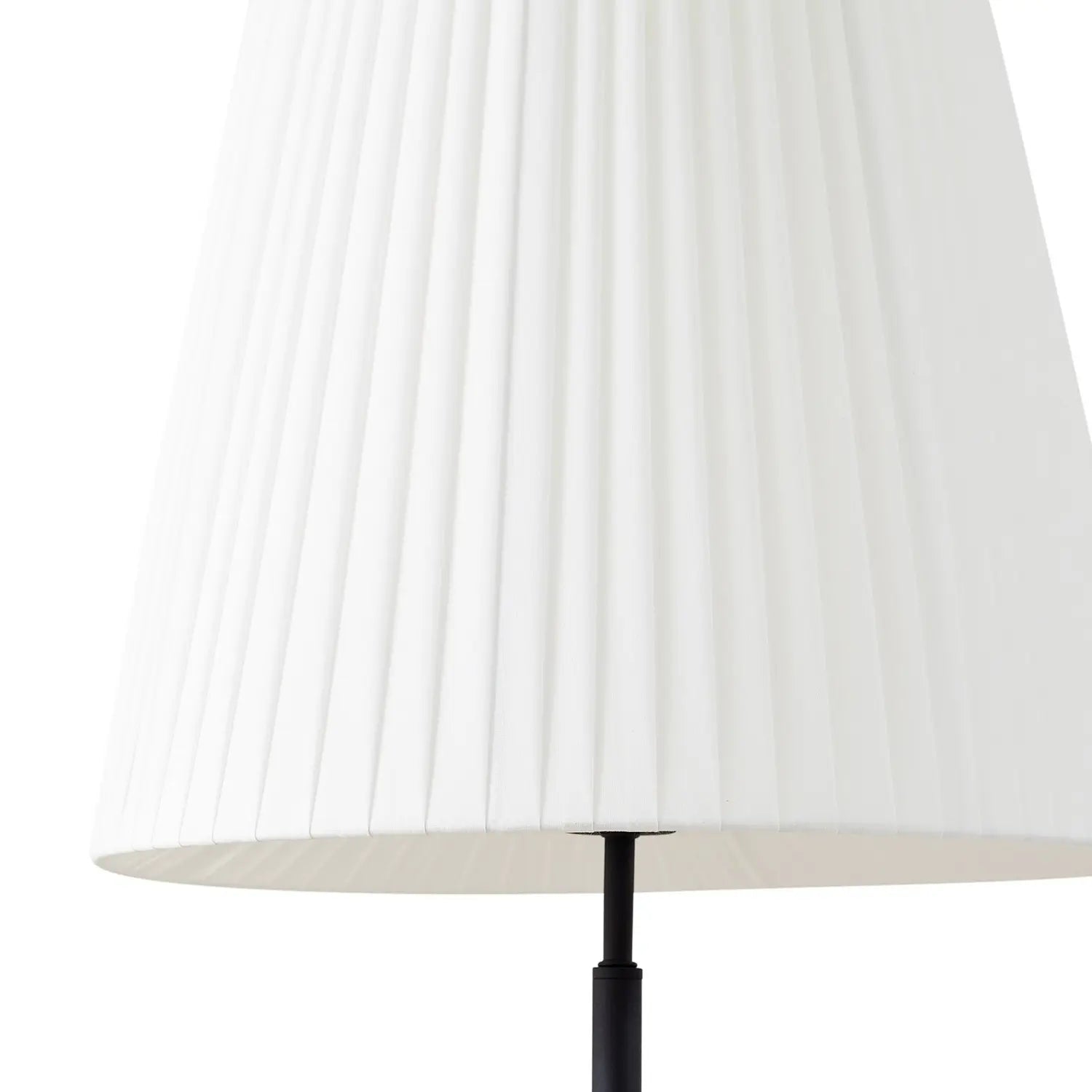 B-Ware Lindby Stehleuchte Virelle Standleuchte Stehlampe Textil H170cm Schwarz Weiß383 - 4255830903748