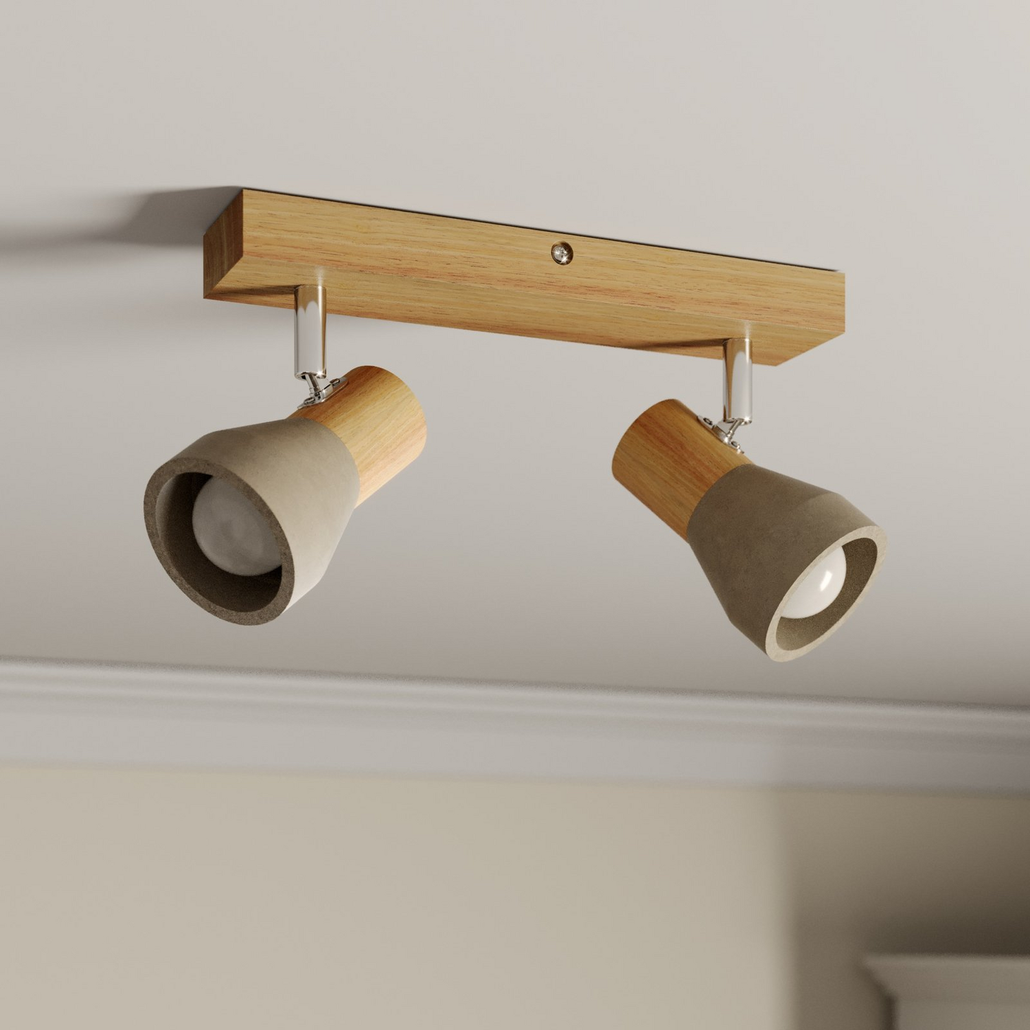 B-Ware Lindby Strahler Filiz Deckenstrahler Deckenlampe Hängelampe Lampe 2 Flammig E14