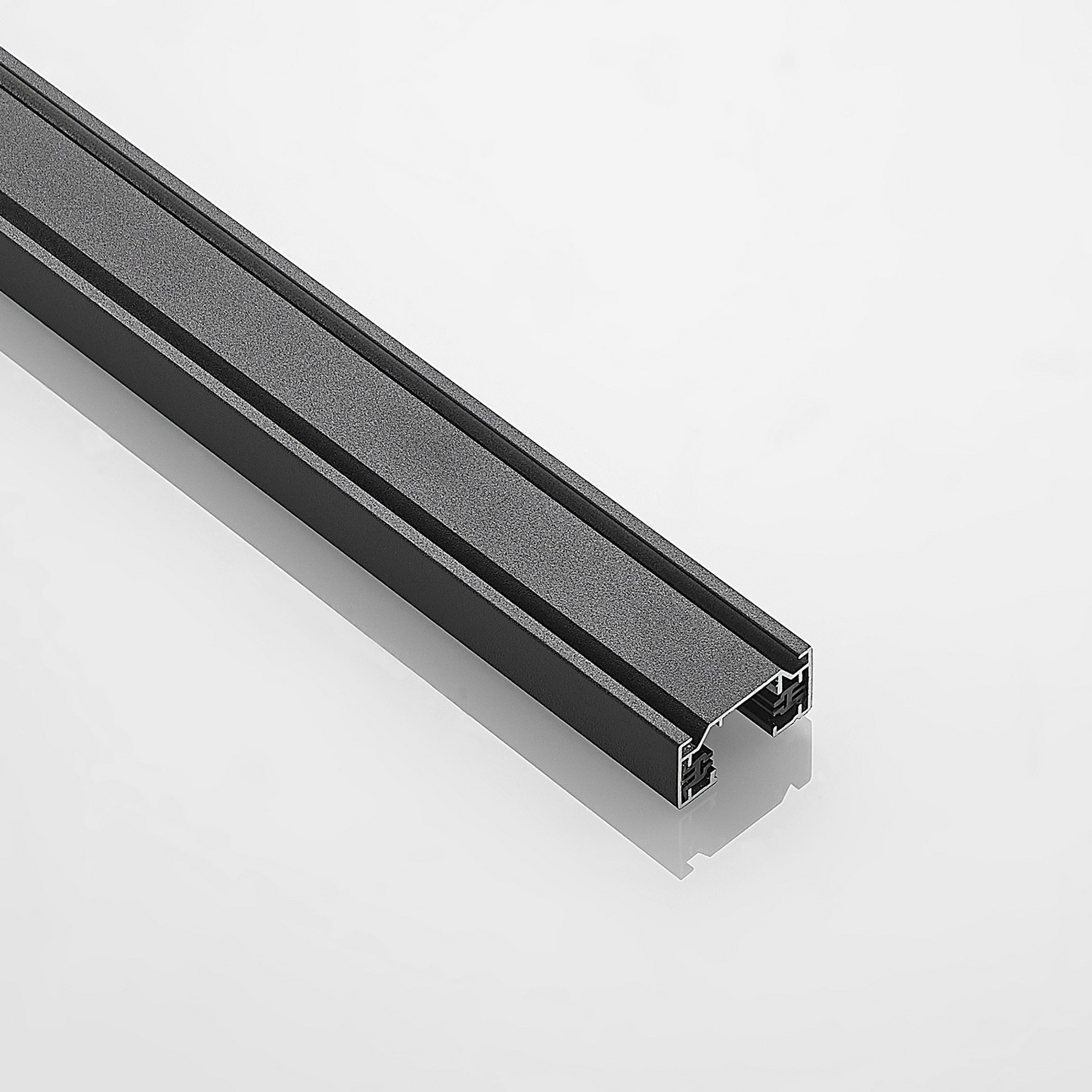 B-Ware Lindby Linaro Stromschiene Schwarz Schiene 1m Zubehör Schienensystem 4 Stück - 4251911701623