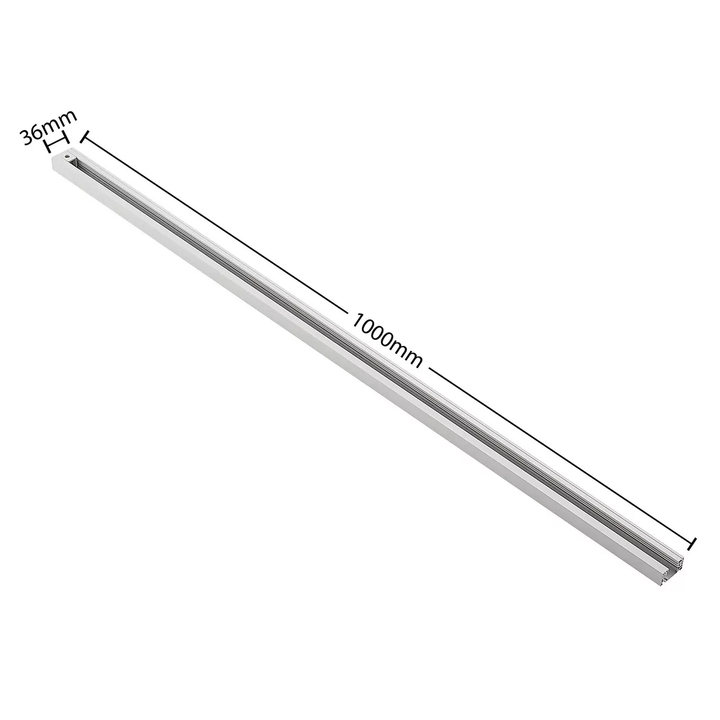 Lindby Stromschiene Linaro 1 Phasen System Schiene 1 M Weiß  B-Ware - 9627159