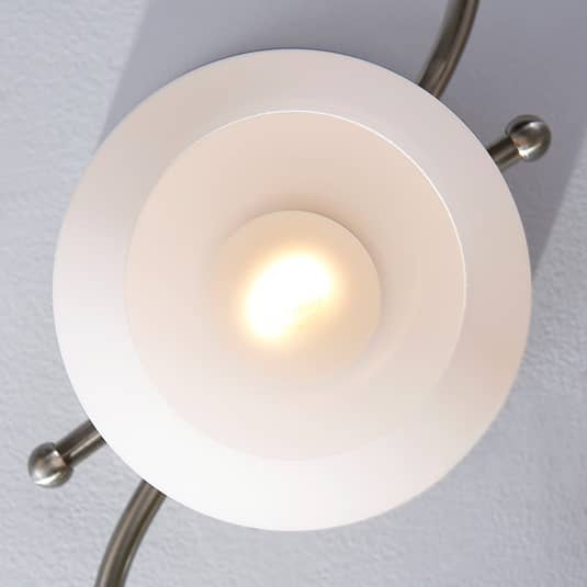 B-Ware Lindby Svean 3 Fl. Deckenlampe Nickel Matt Deckenlampe Lampe Leuchte E14 De403 - 8502193034448
