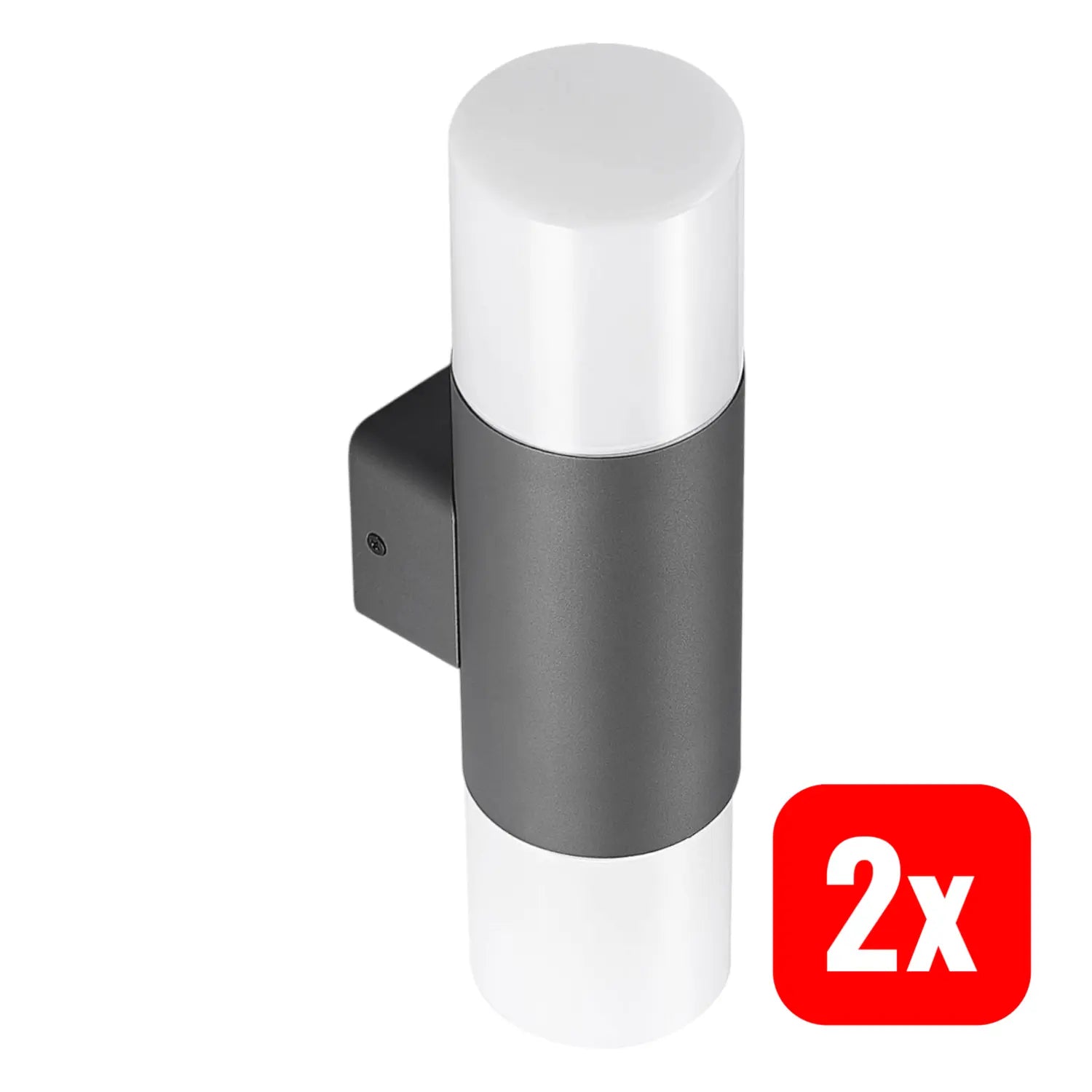 B-Ware Lindby Wandleuchte Außen Tabyn Spritzwassergeschützt E27 Led Schwarz 2 Stück - 4251911704174