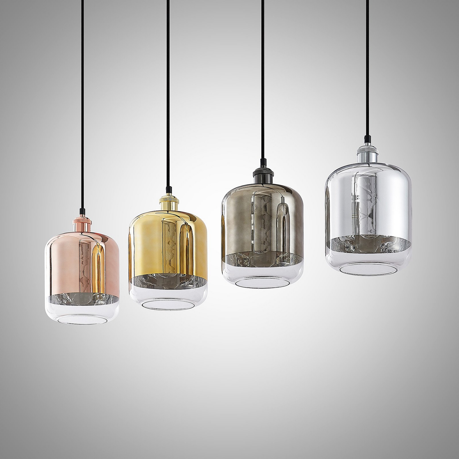 Suspension Lindby Tallinn (référence B), plafonnier, lampe de cuisine, culot E27 4 F380