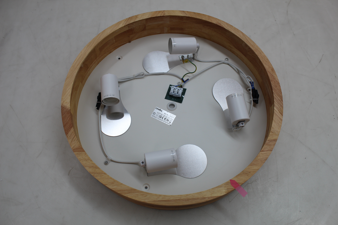 Lindby Tanju Deckenlampe Eichenholz ø50cm Deckenlicht Deckenlicht Siehe Text B-Ware - 4251911729054