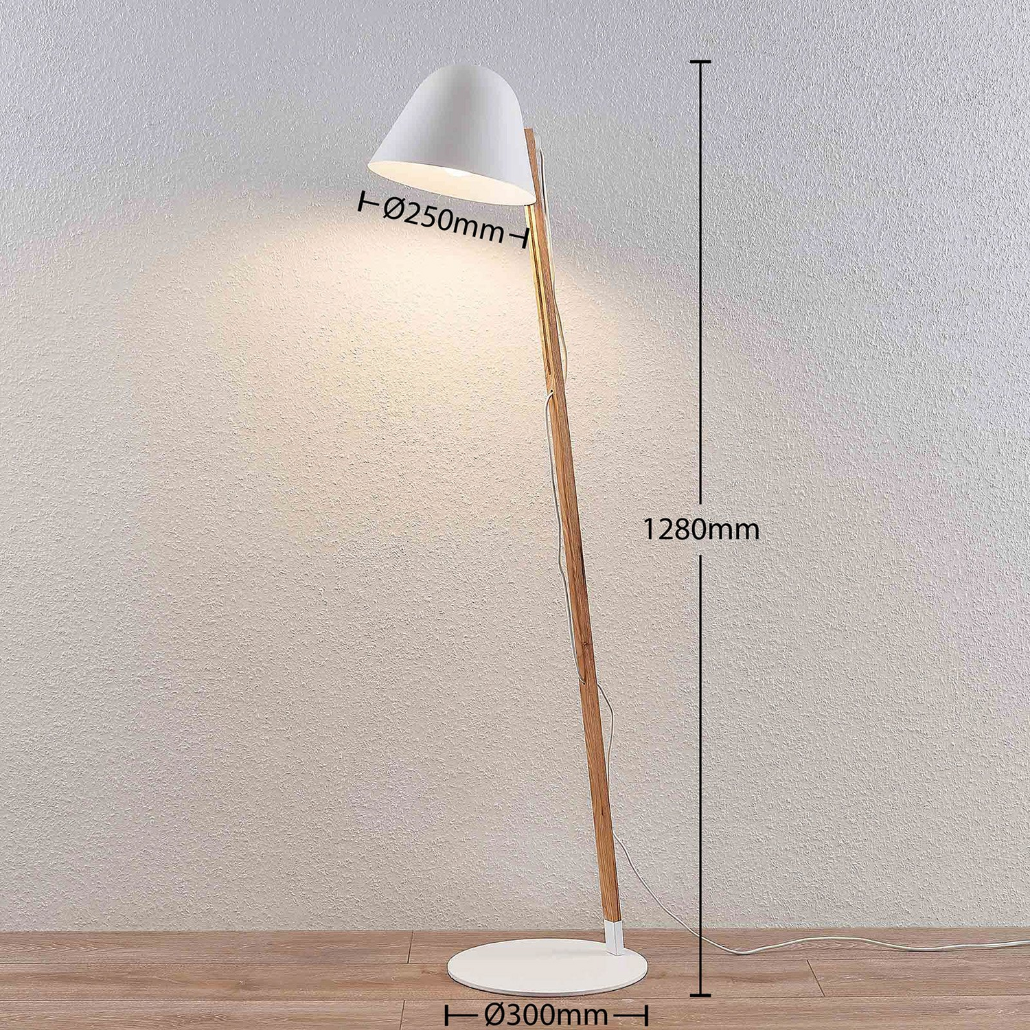 B-Ware Lindby Tetja Stehlampe Stehleuchte Standlampe Standleuchte Leuchte Lampe Led - 4251096572766